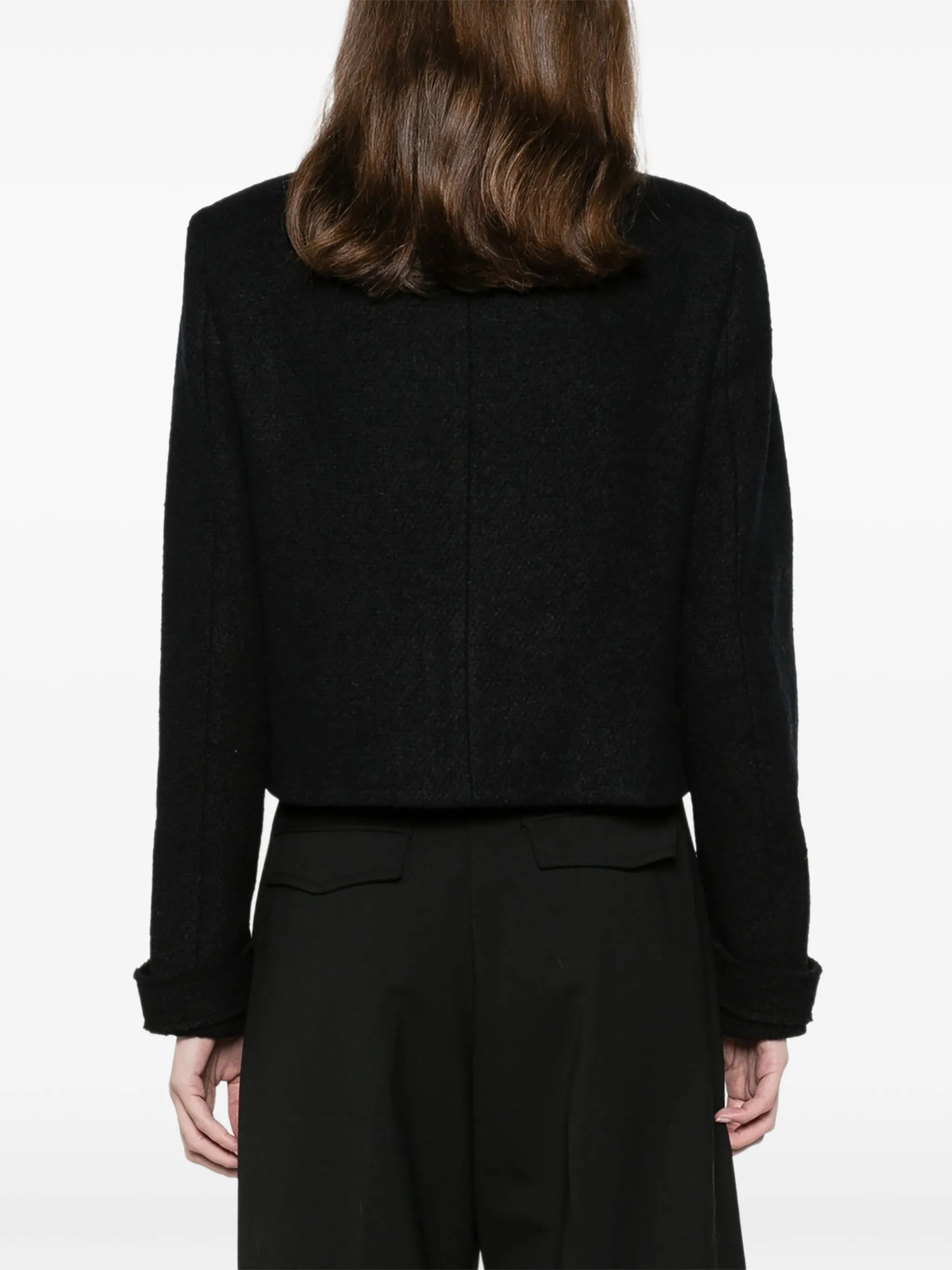 button-up high-neck jacket