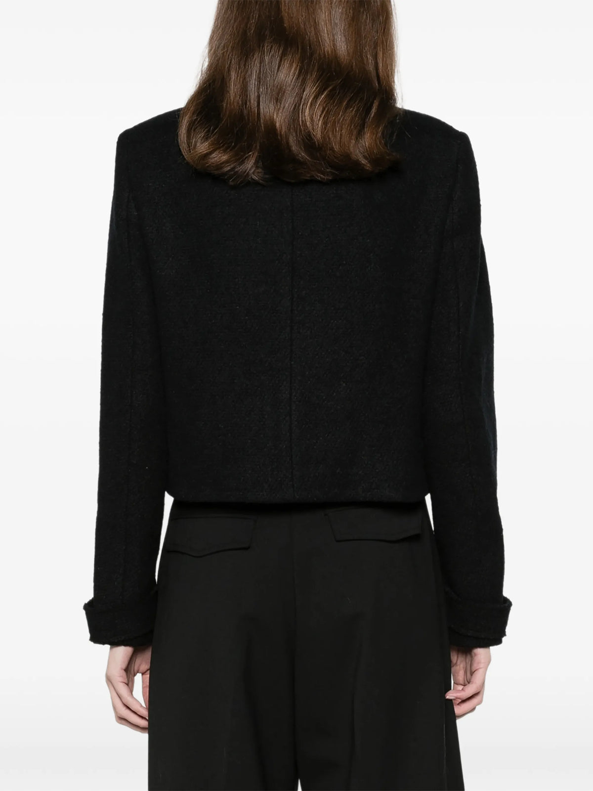 button-up high-neck jacket