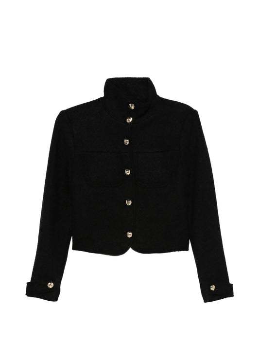 button-up high-neck jacket