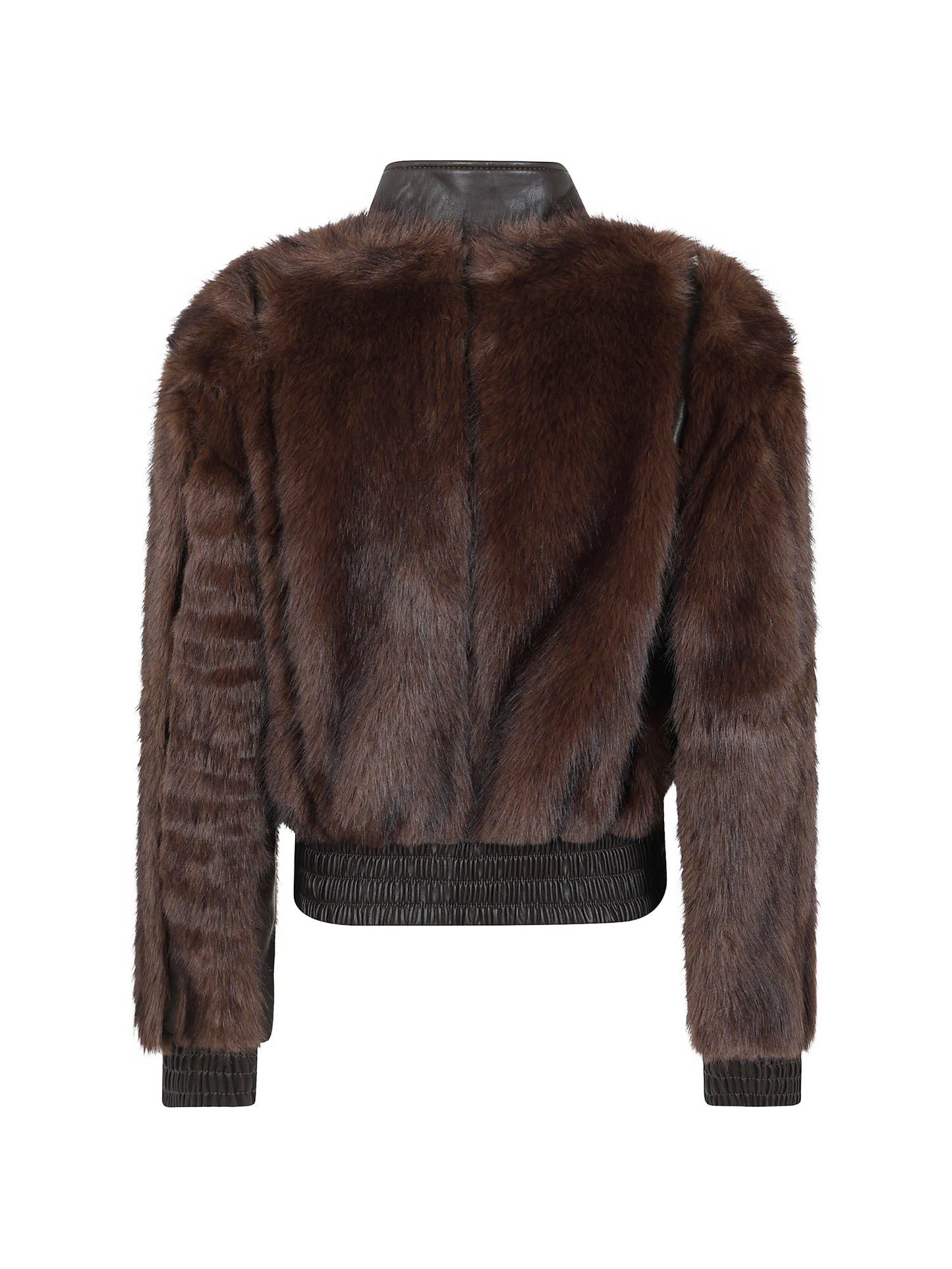Valiant faux-fur panelled jacket