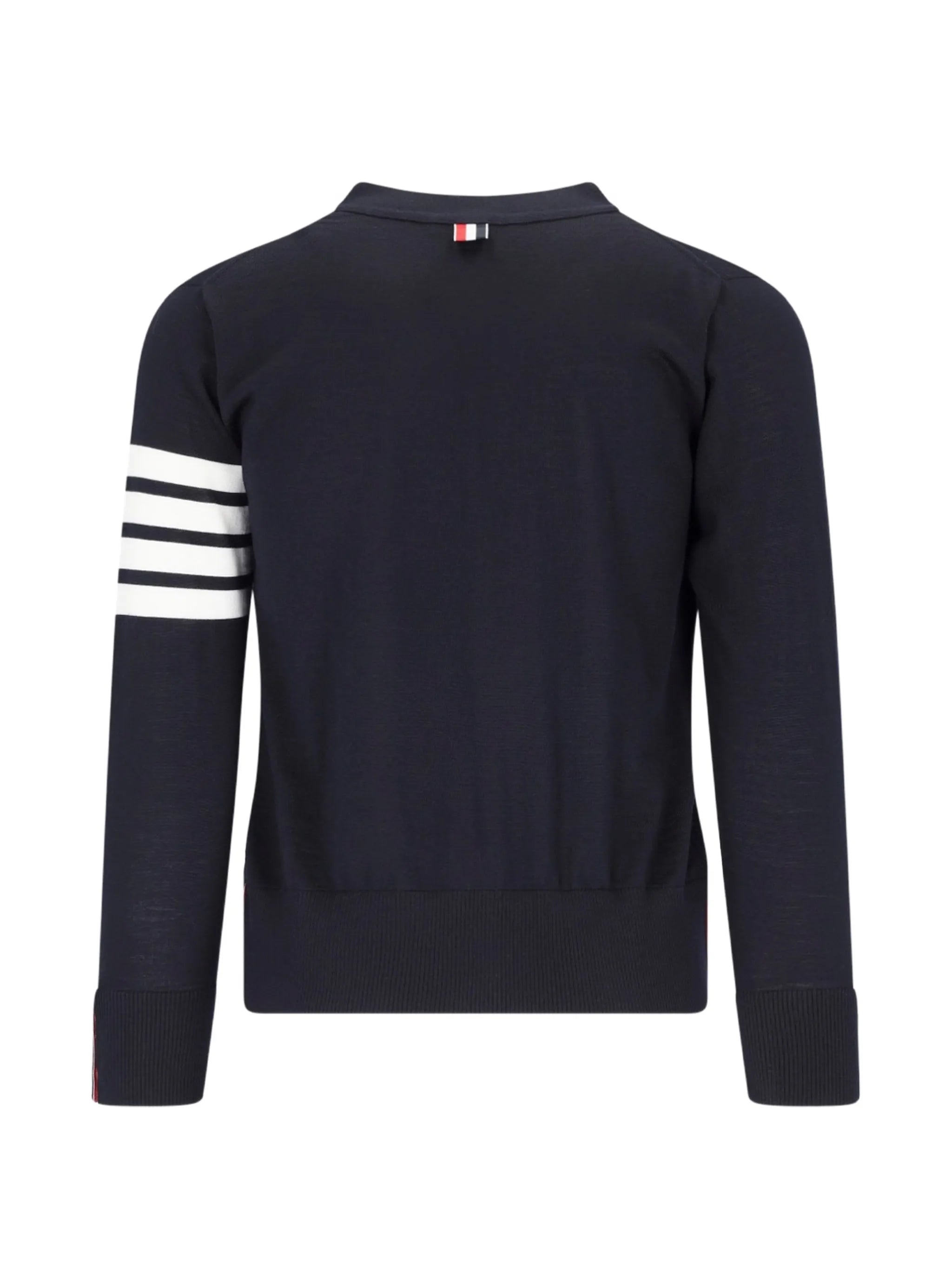 4-Bar V-neck cardigan
