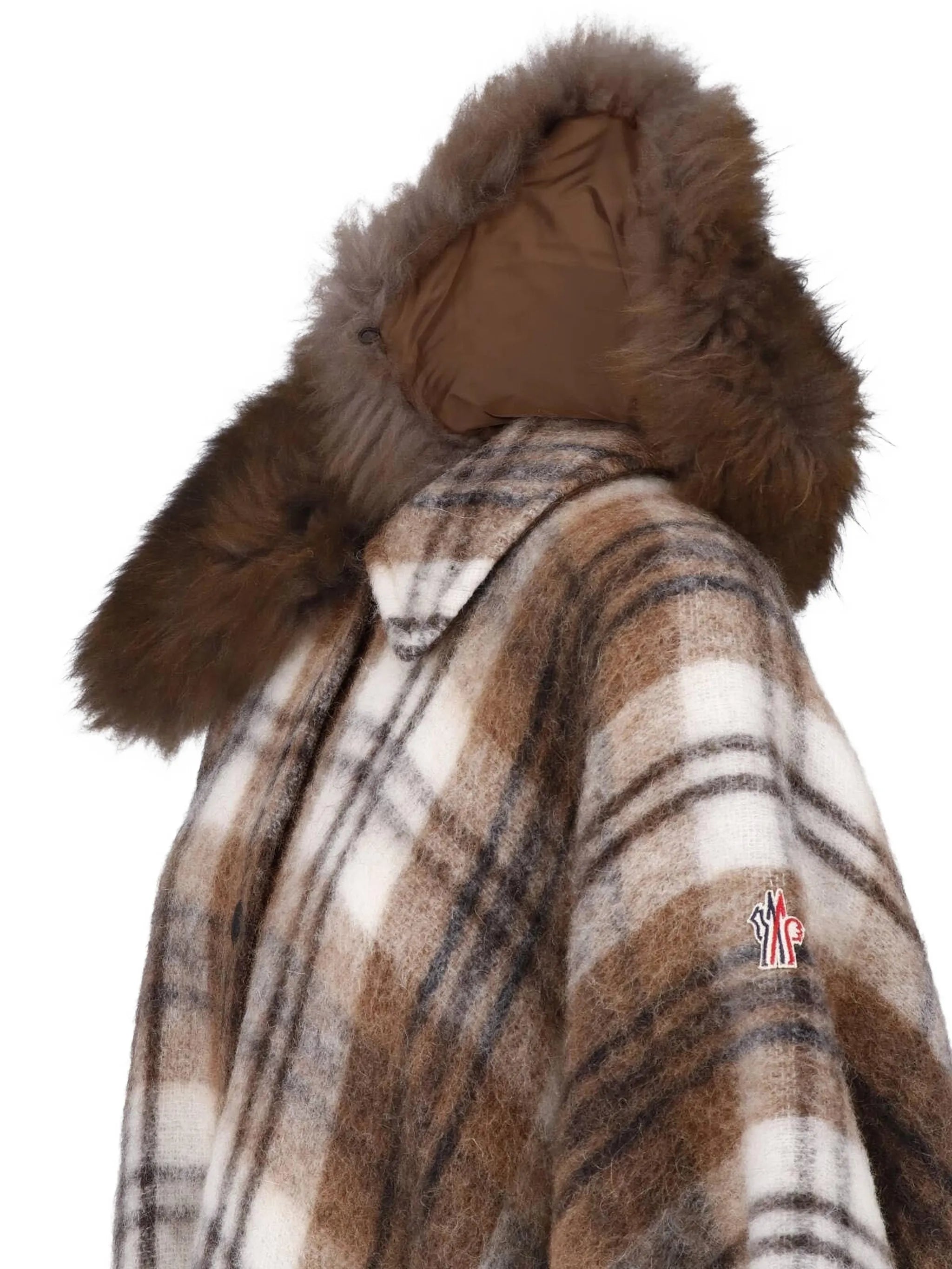 check-pattern cape