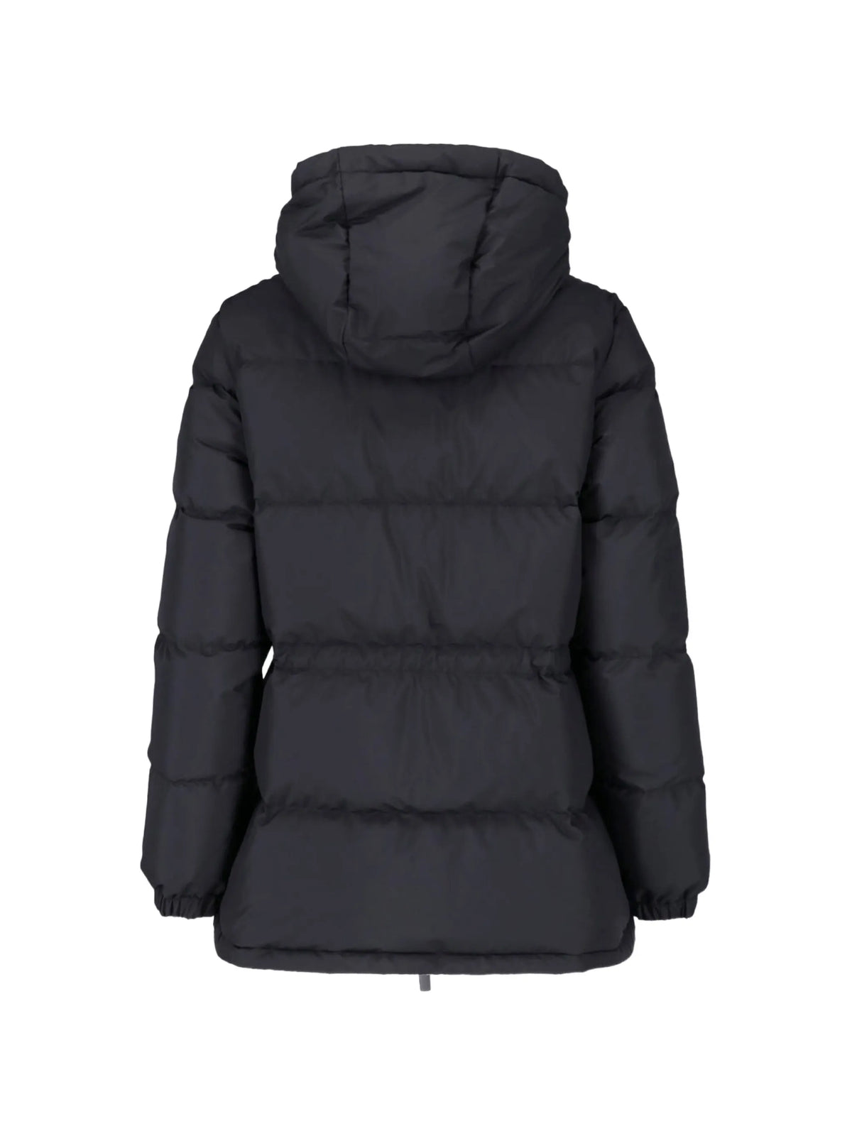 quilted hooded jacket