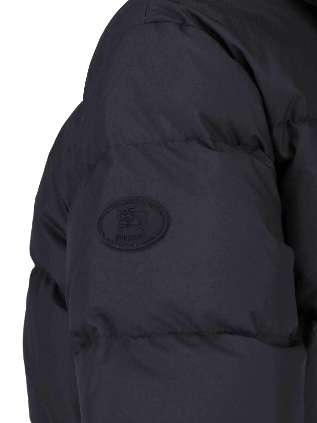 quilted hooded jacket