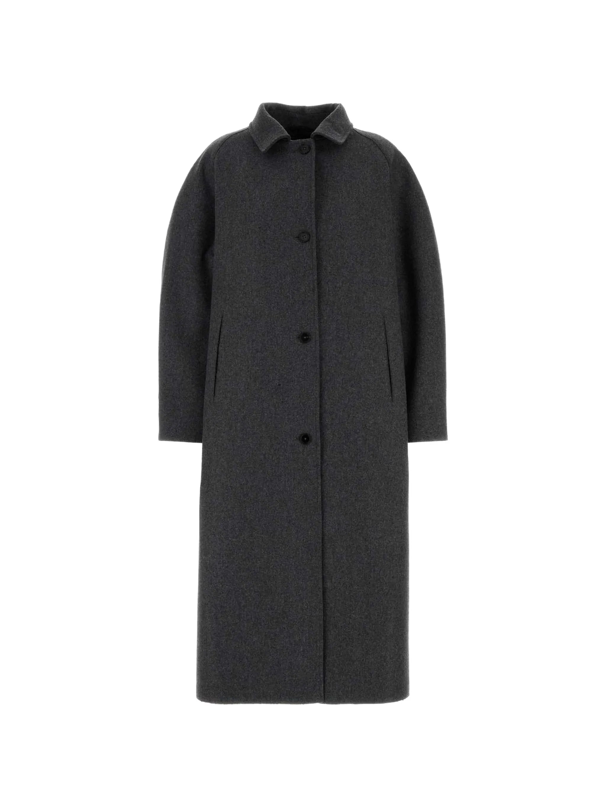 double wool coat