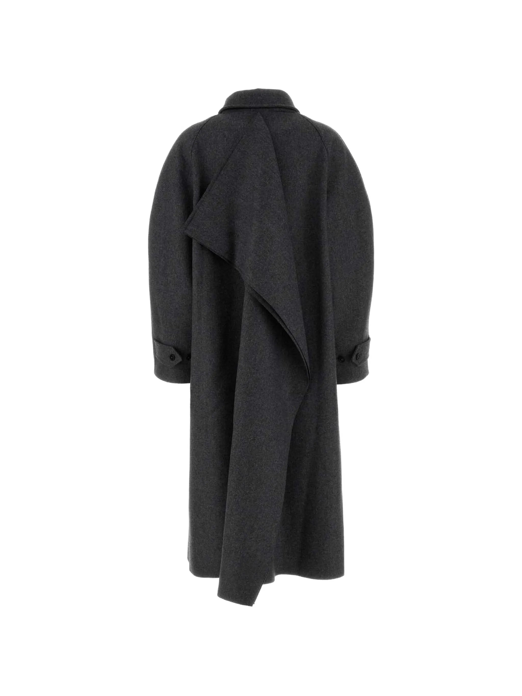 double wool coat