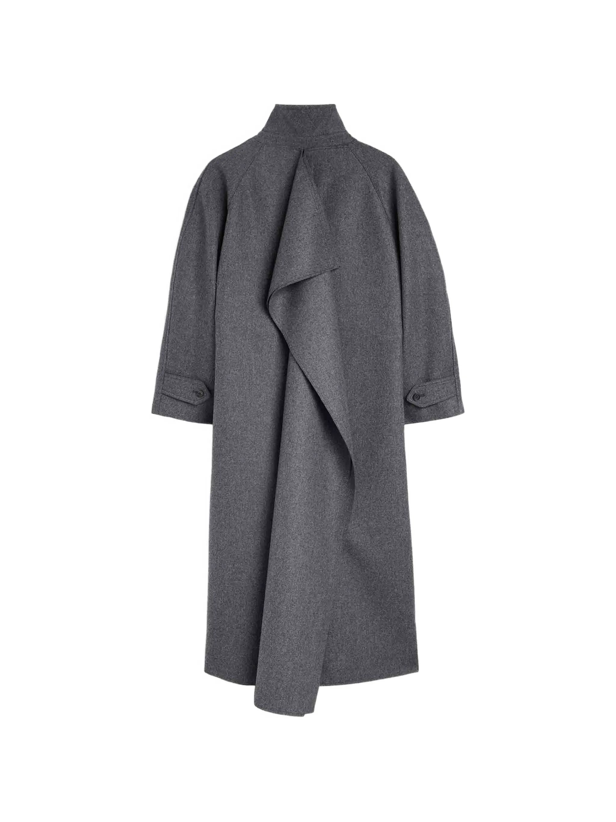 double wool coat