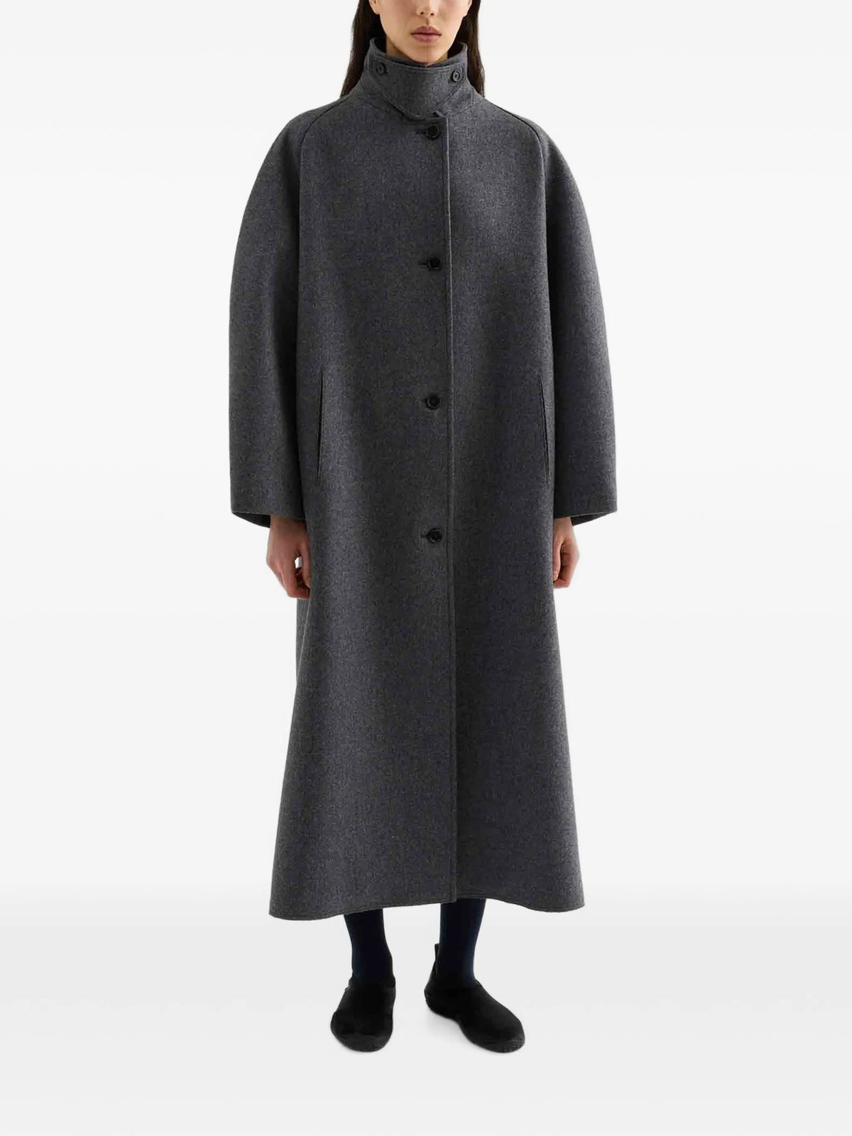 double wool coat
