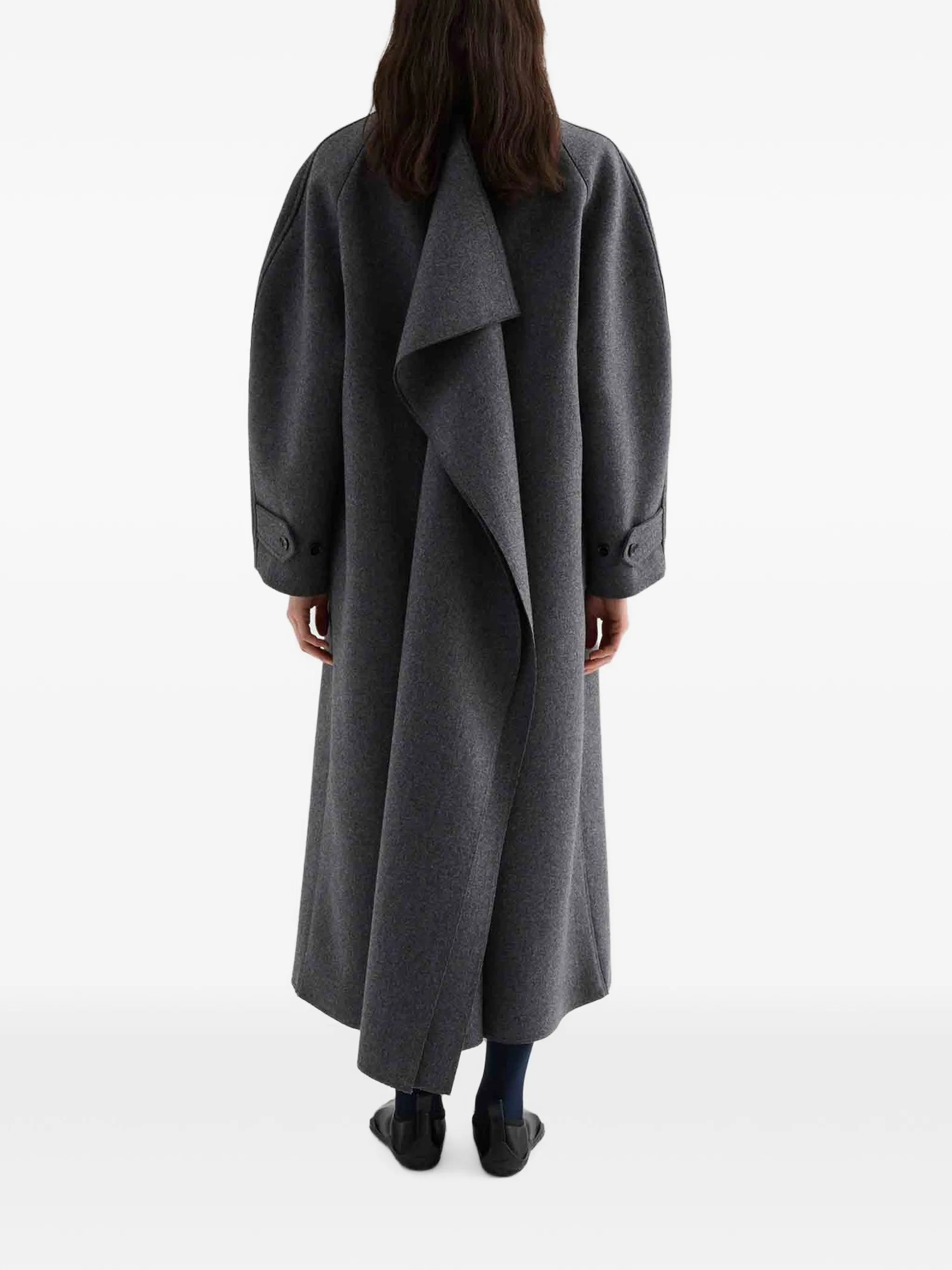 double wool coat