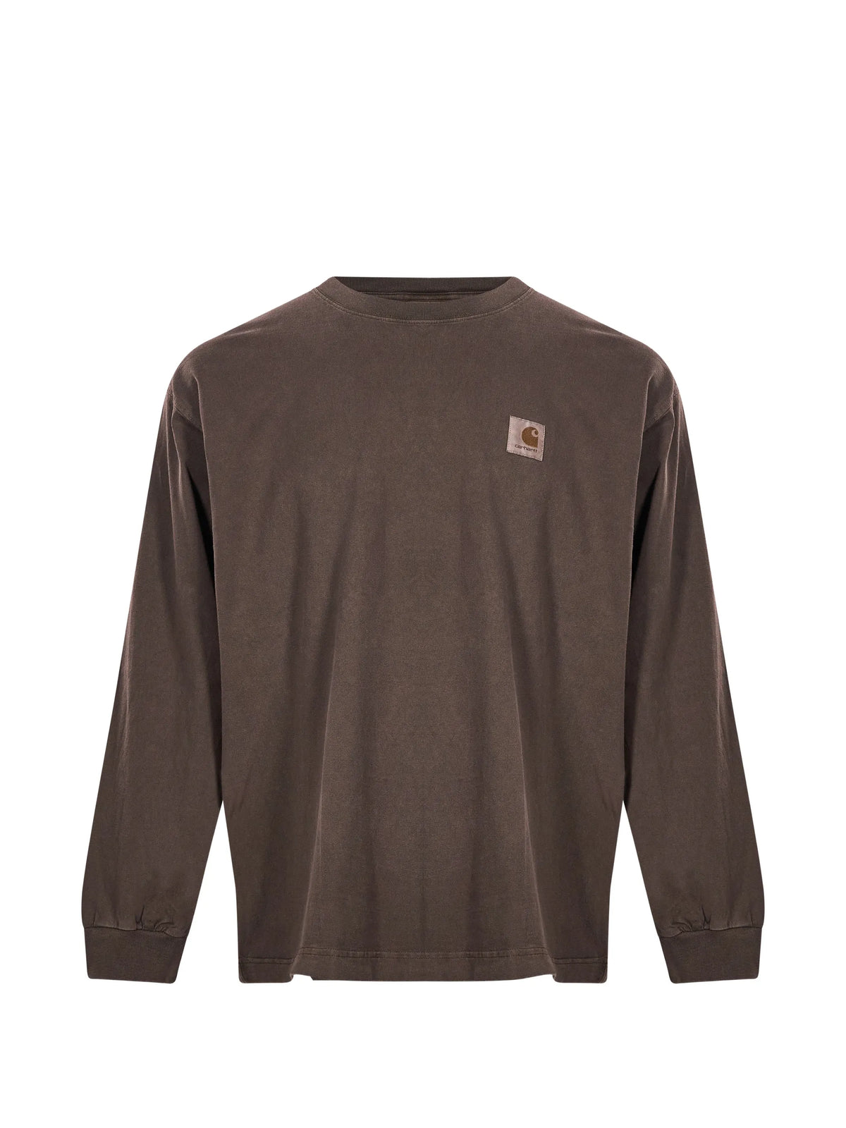 logo-patch long-sleeved t-shirt