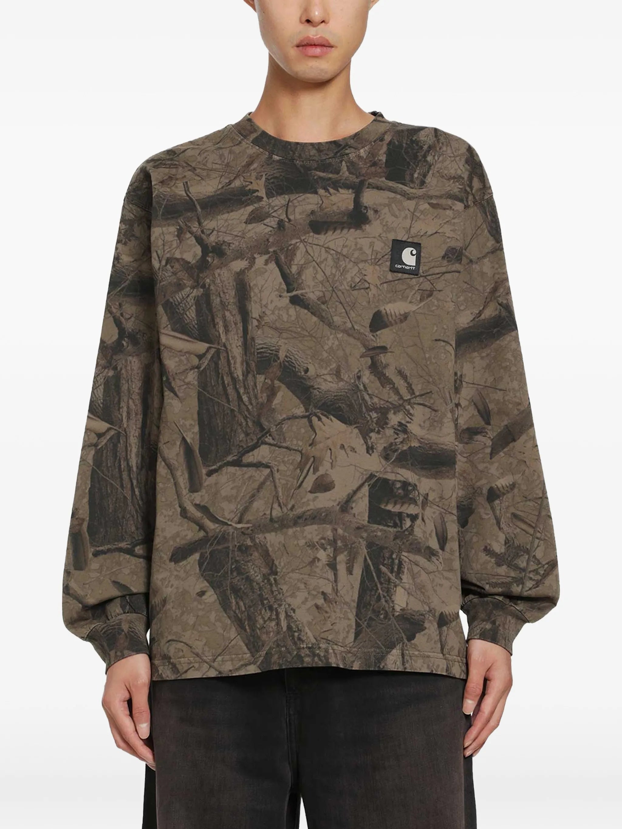 Feather Tree long-sleeve T-shirt