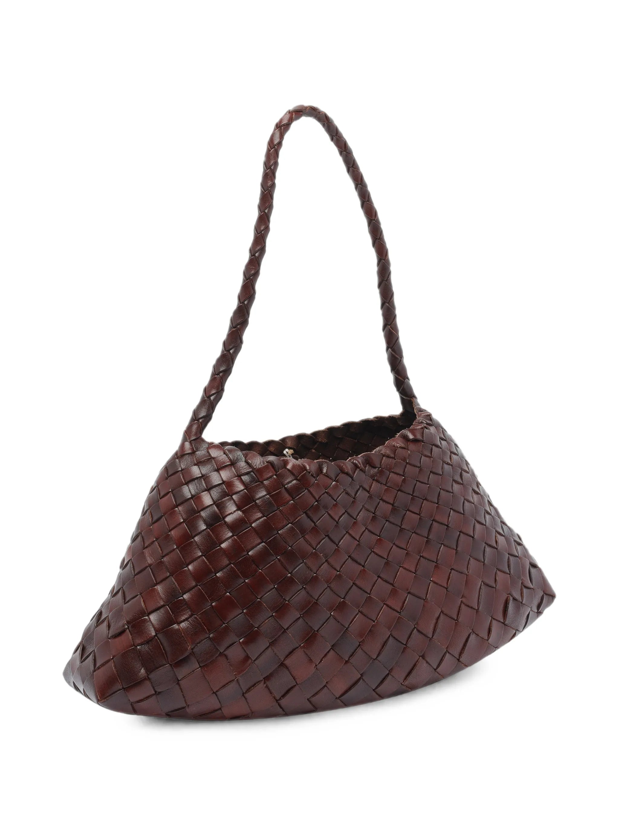 Rosanna woven leather shoulder bag