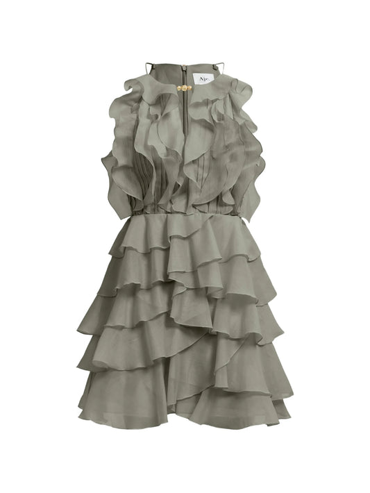 Cleo ruffled mini dress
