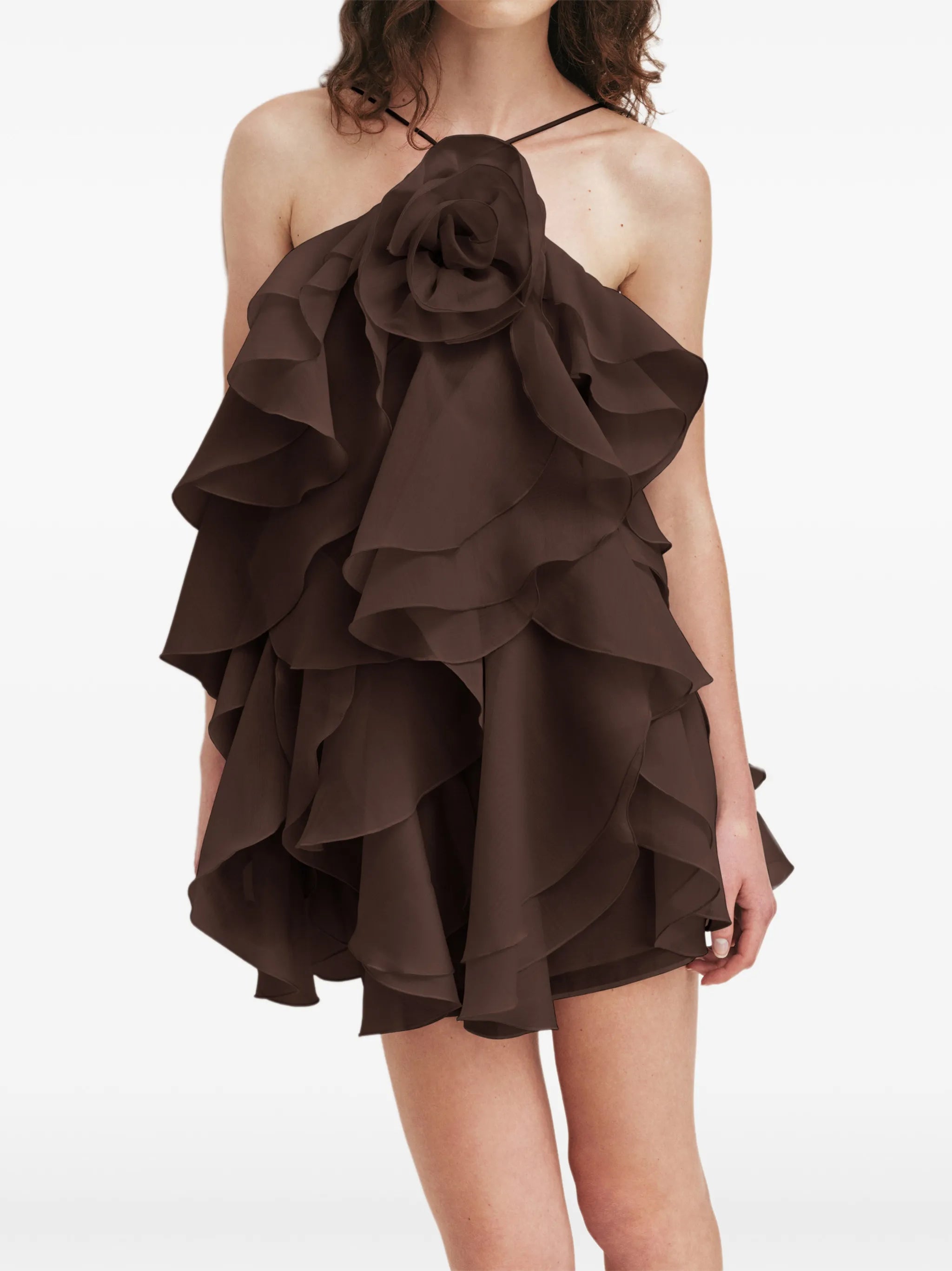Pandorea layered mini dress