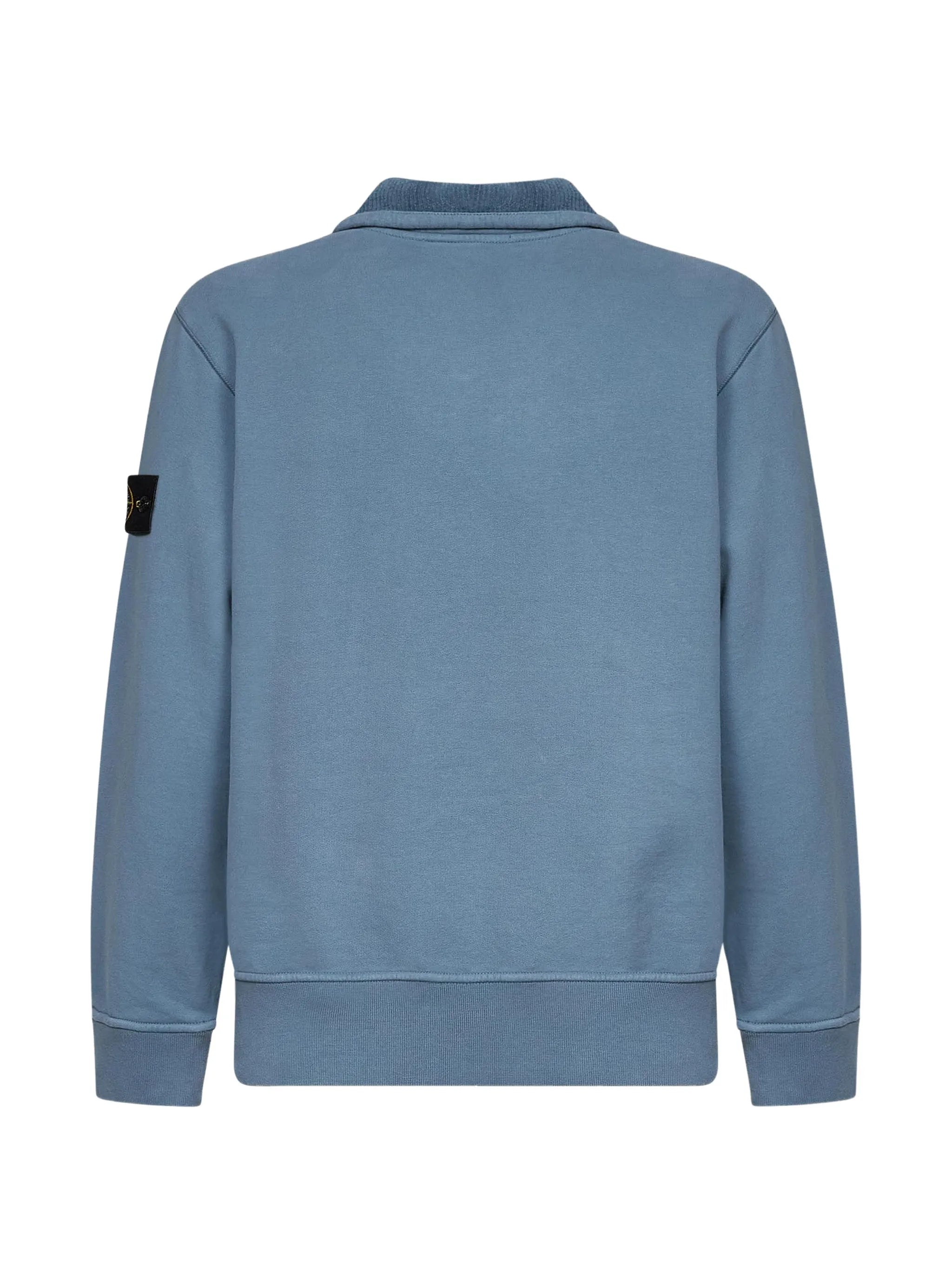 6100021 brushed organic-cotton fleece sweatshirt