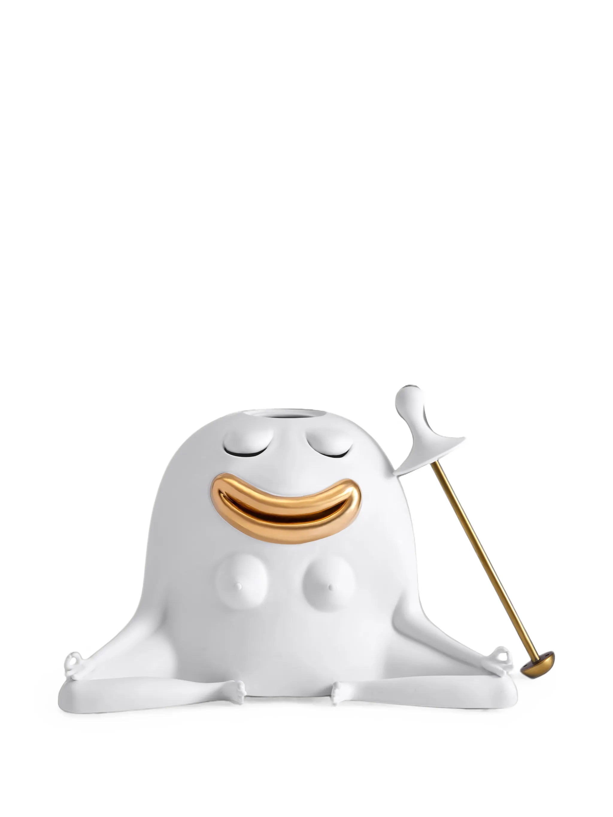 Meditator incense burner