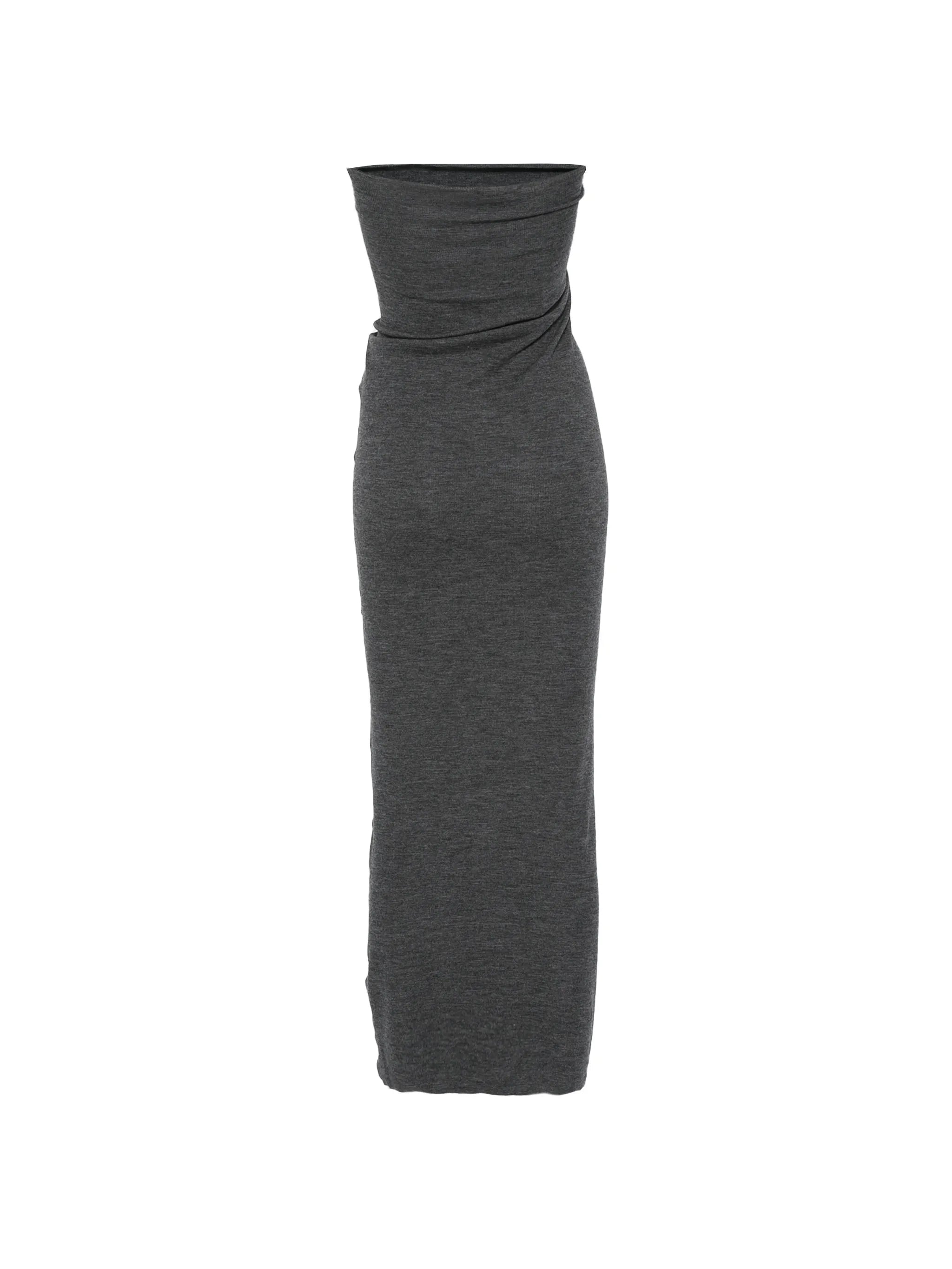 Lilia strapless midi dress