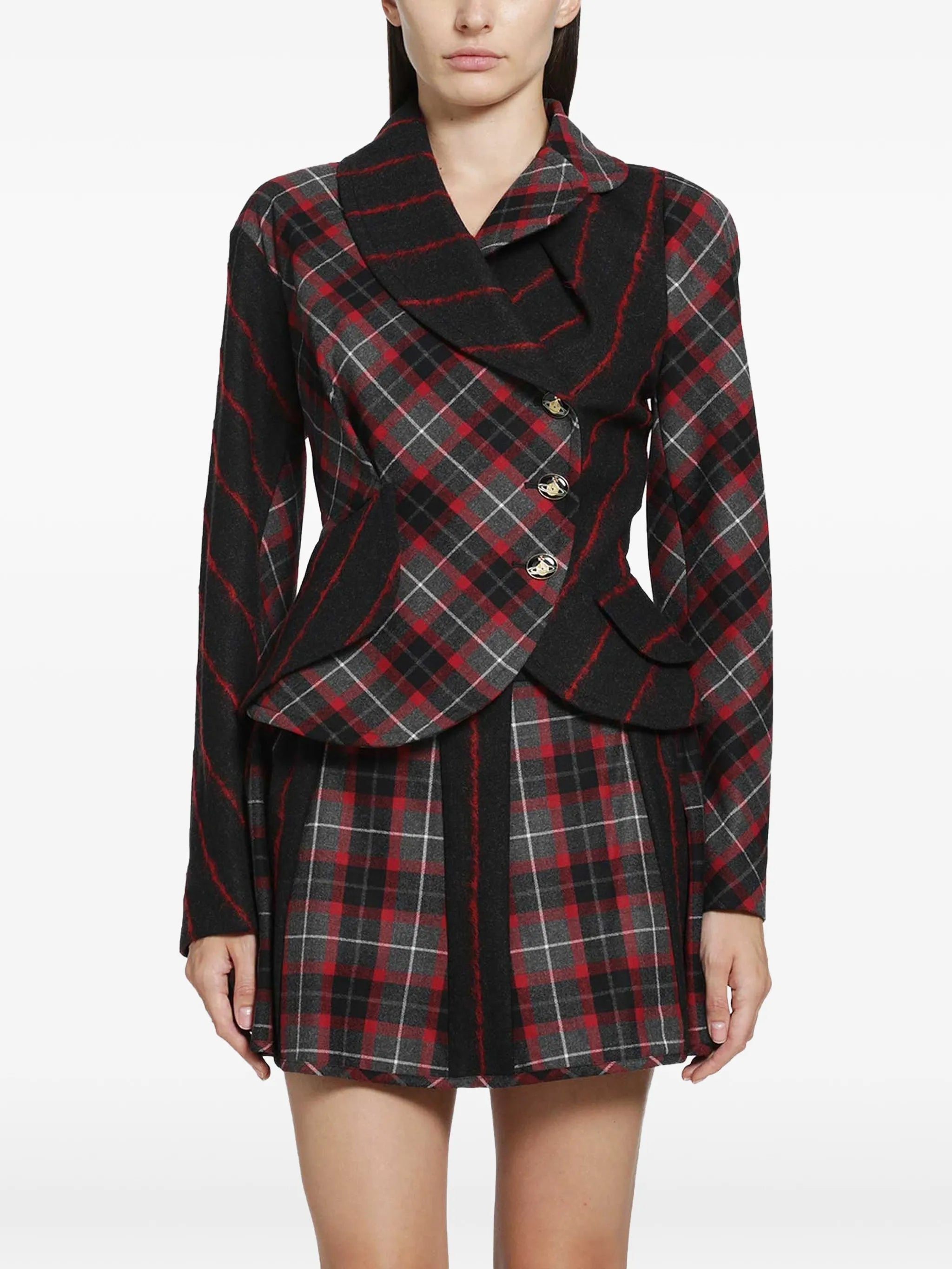 Stormy tartan jacket