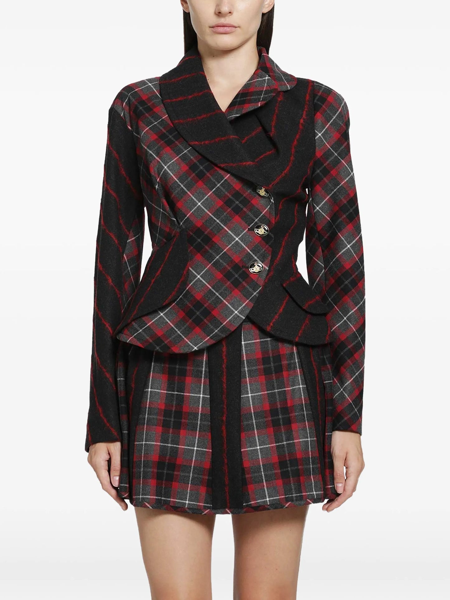Stormy tartan jacket