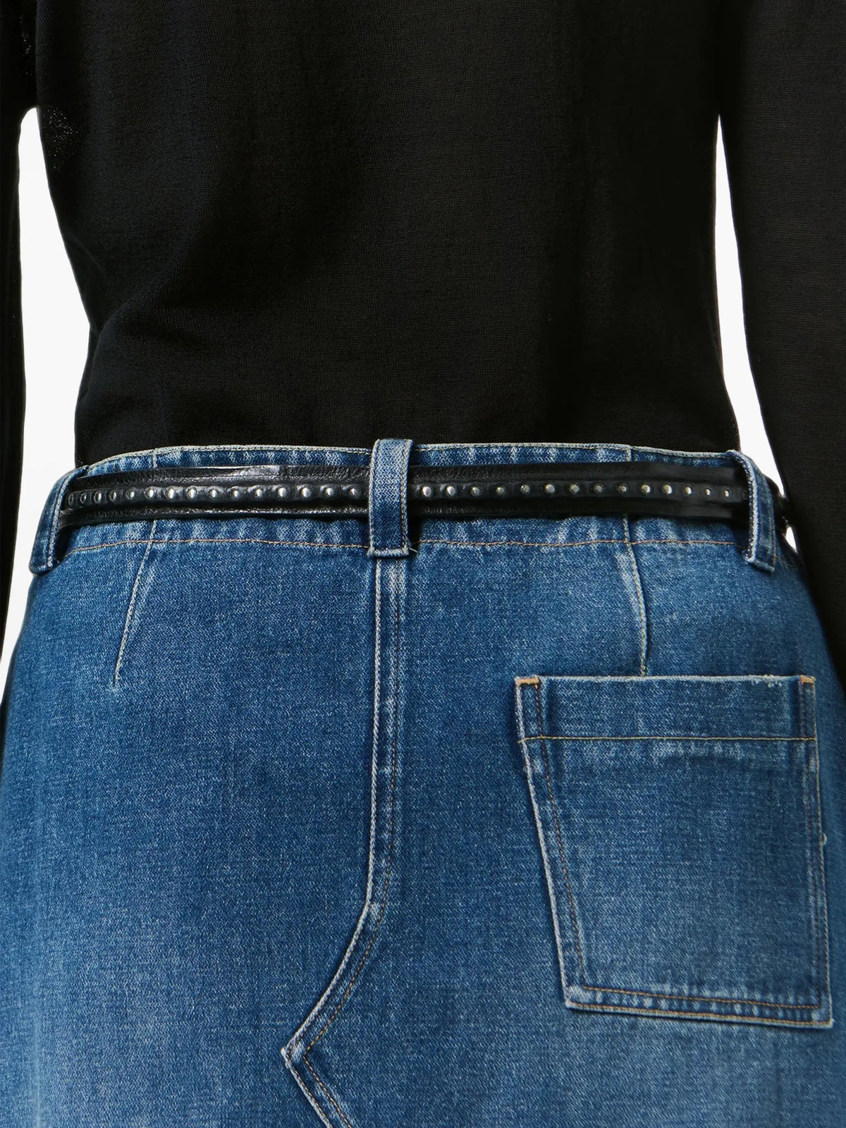 studded chain belt