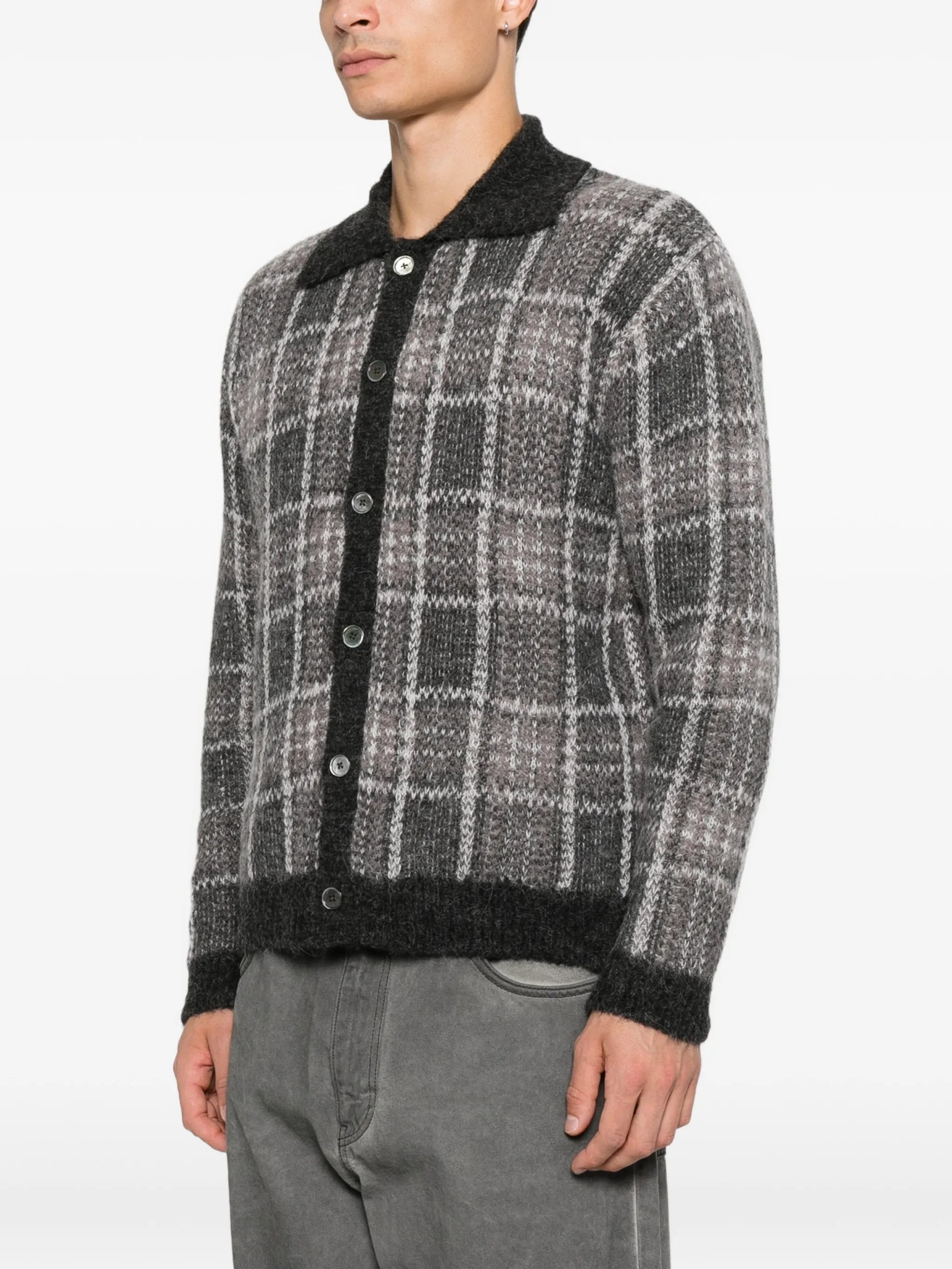 Evening polo cardigan