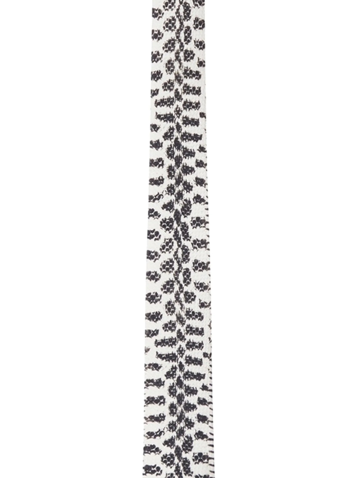 leopard-print silk tie