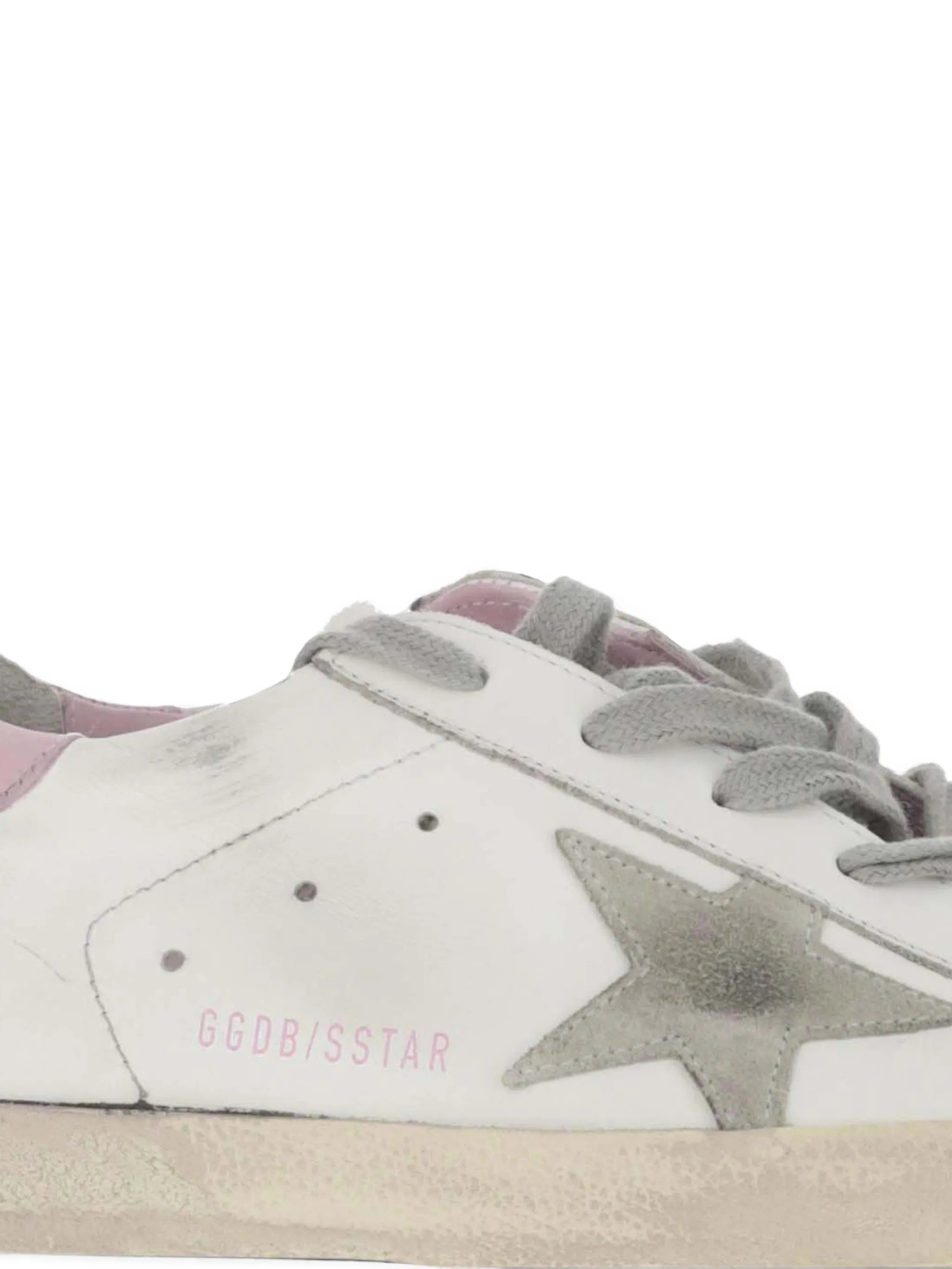 Superstar distressed-effect sneakers
