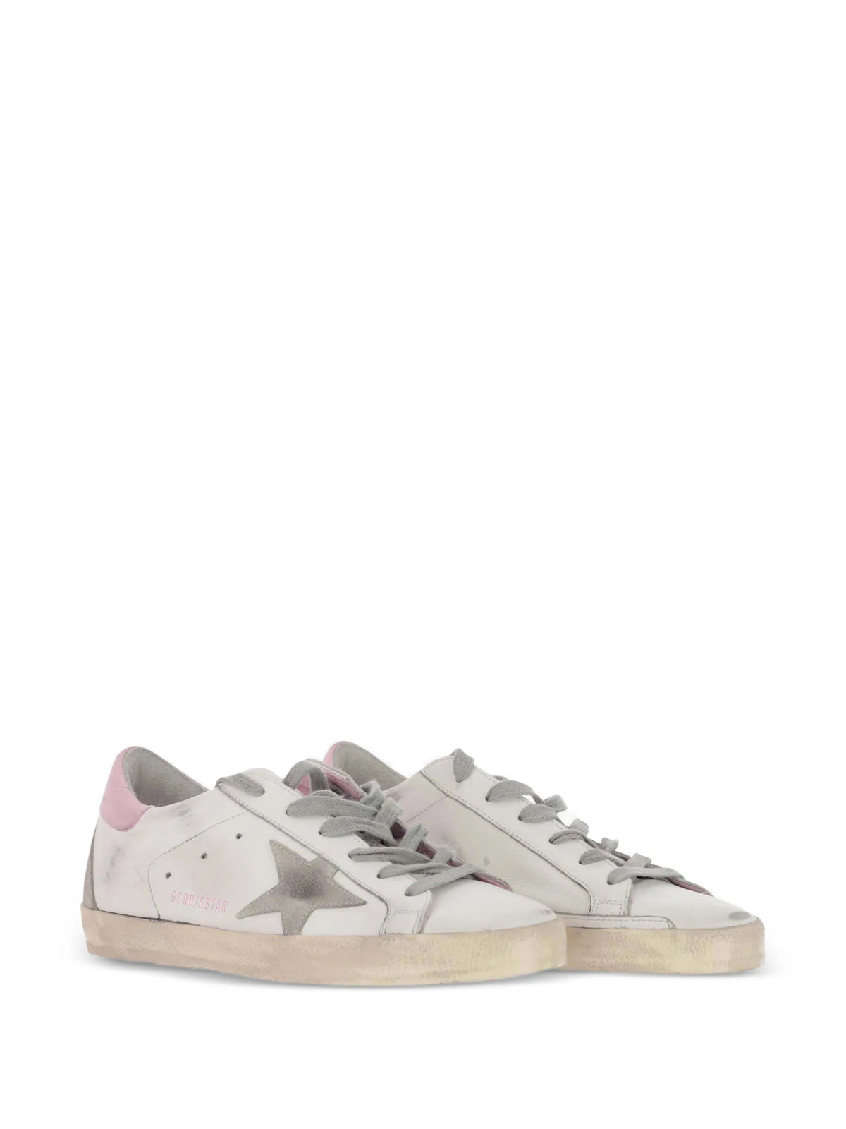 Superstar distressed-effect sneakers
