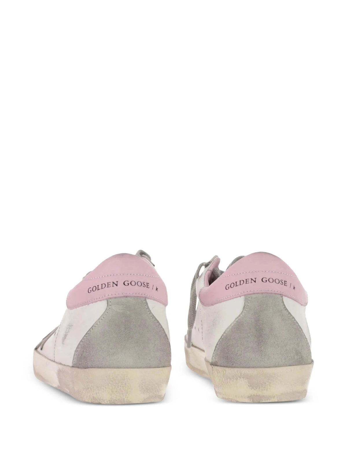 Superstar distressed-effect sneakers