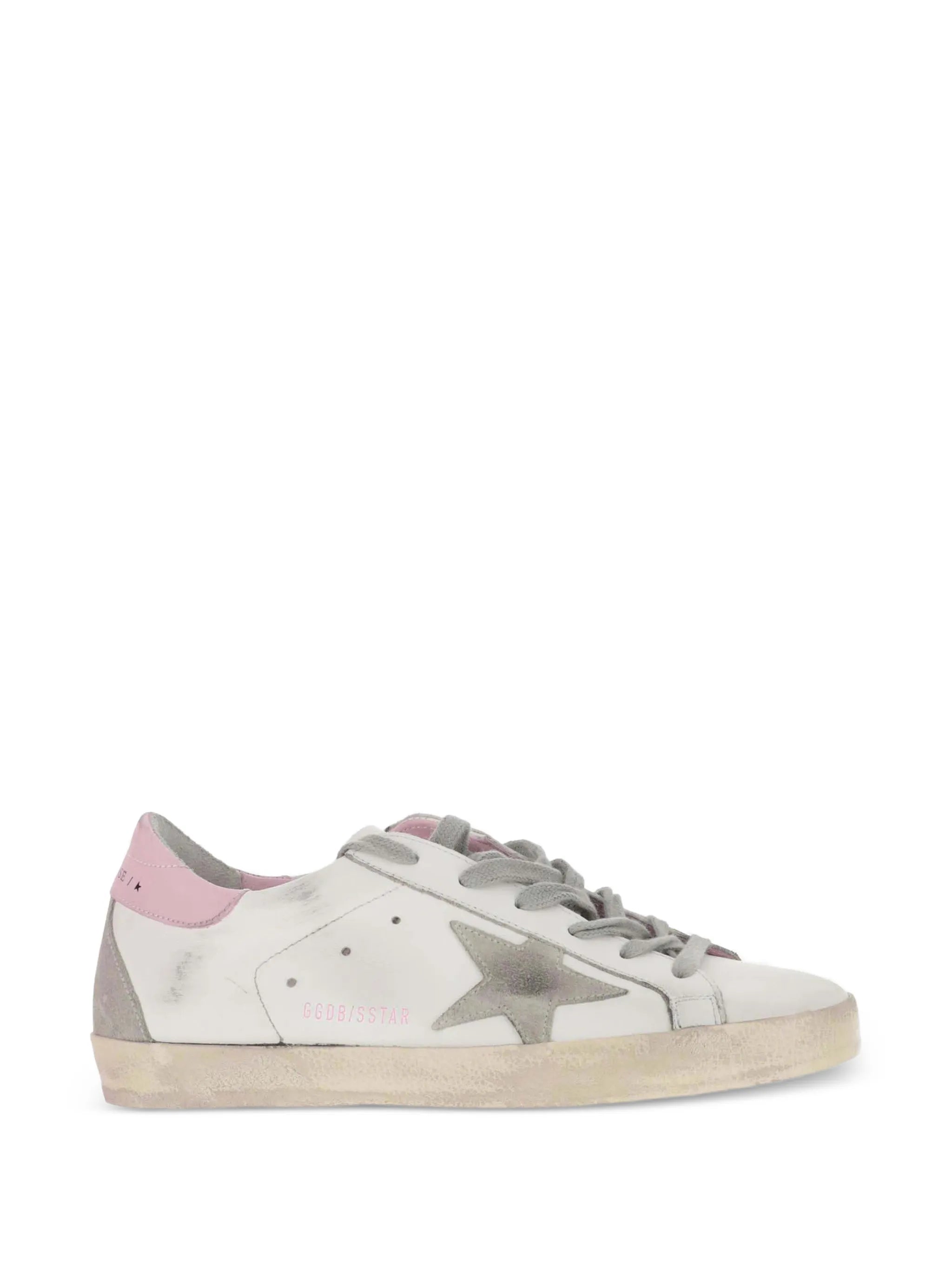 Super-Star sneakers with suede star and leather heel tab