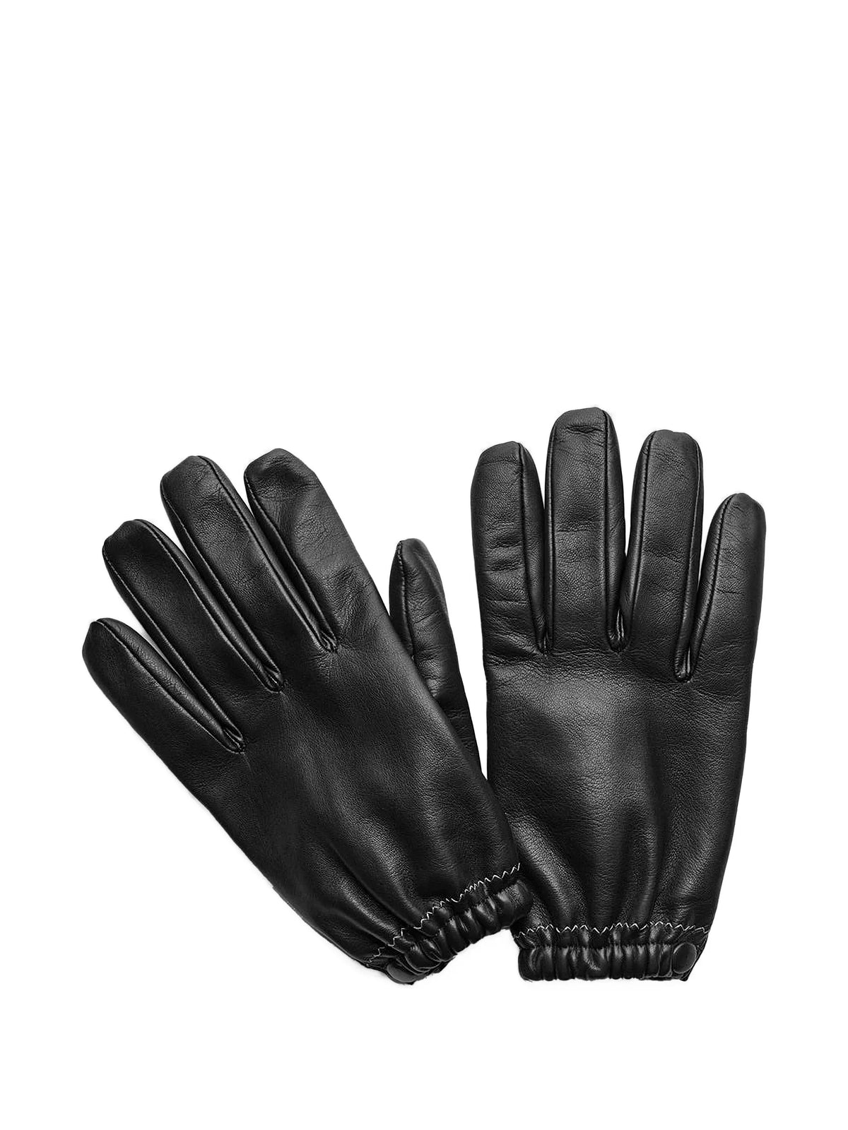 Rider leather gloves