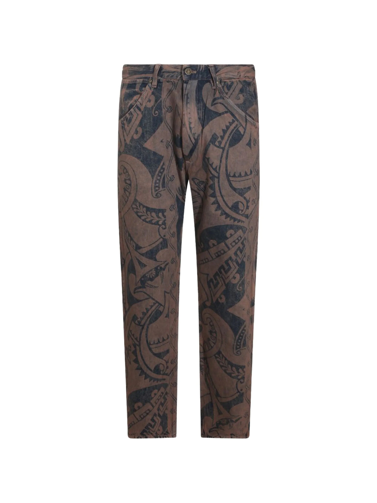Ranch graphic-print jeans