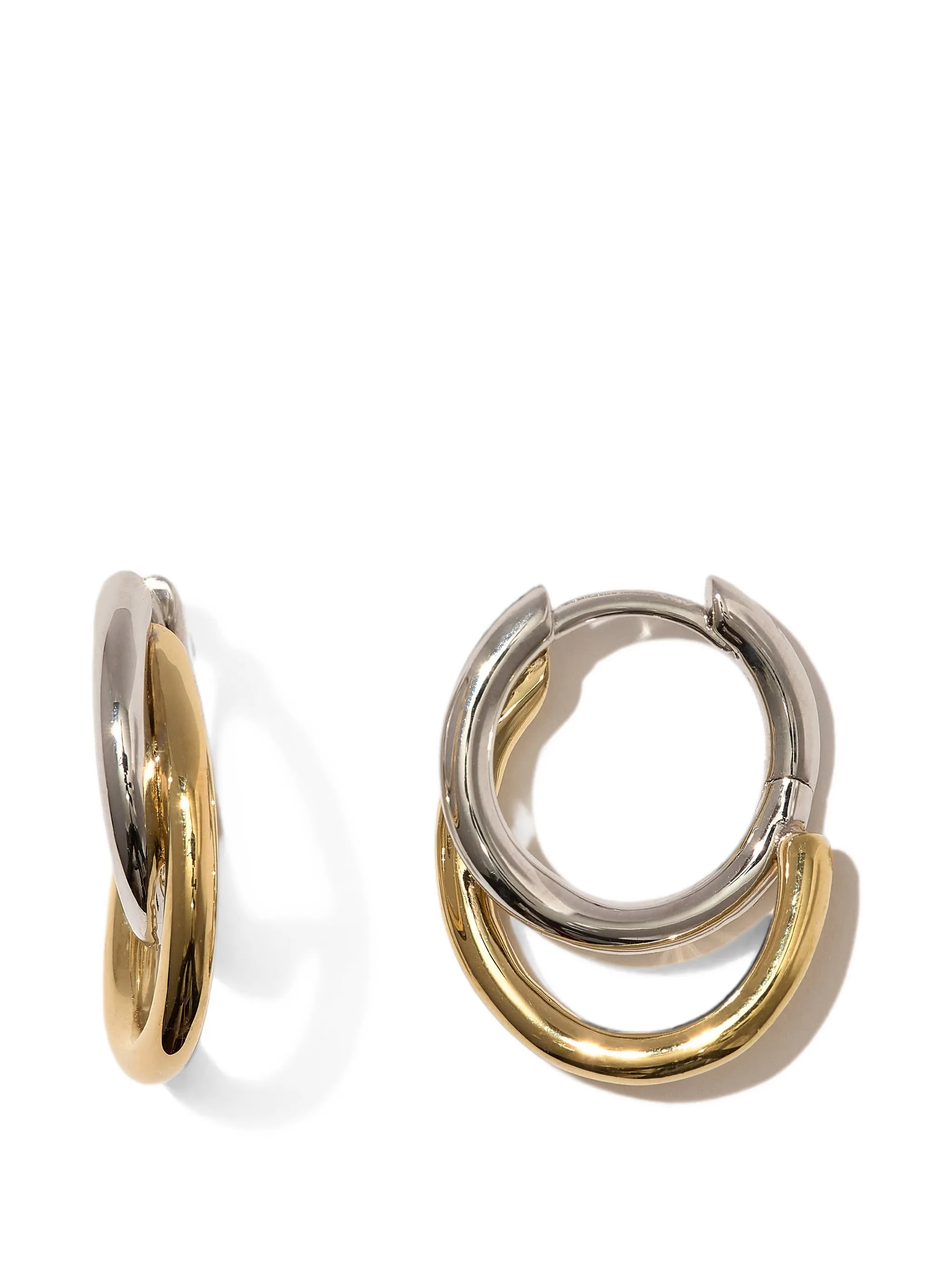Spiralis hoop earrings