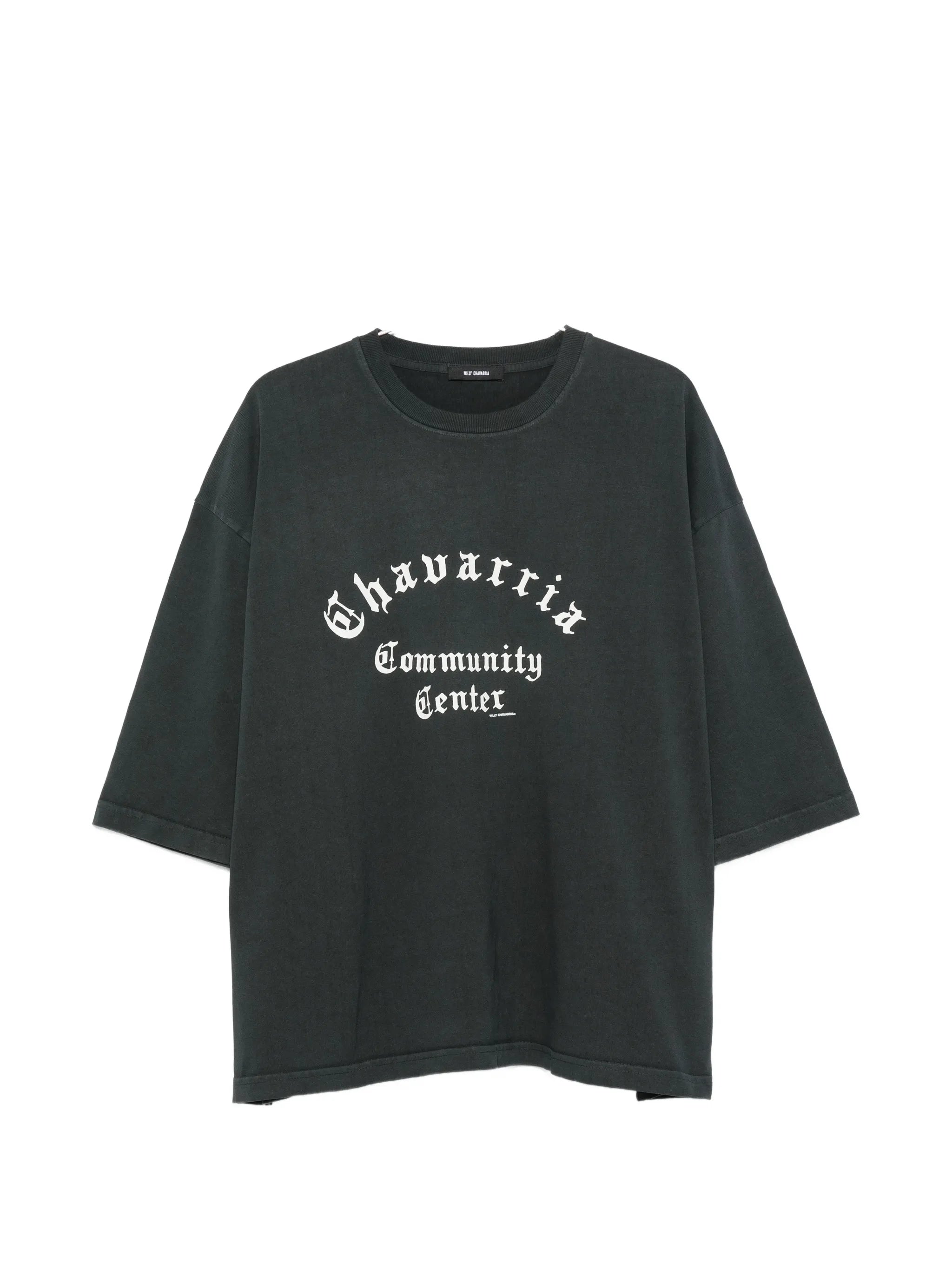 Community Center Buffalo graphic-print drop-shoulder T-shirt