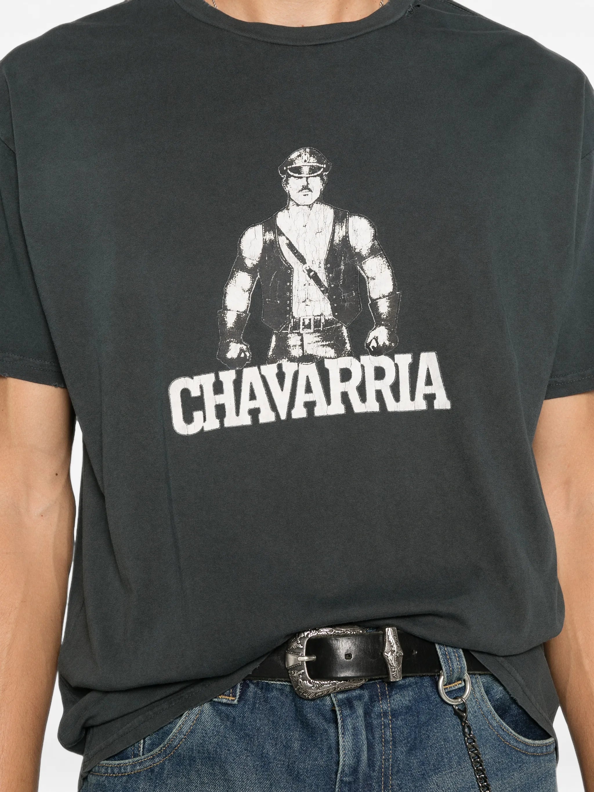 Leather Daddy Easy graphic-print T-shirt