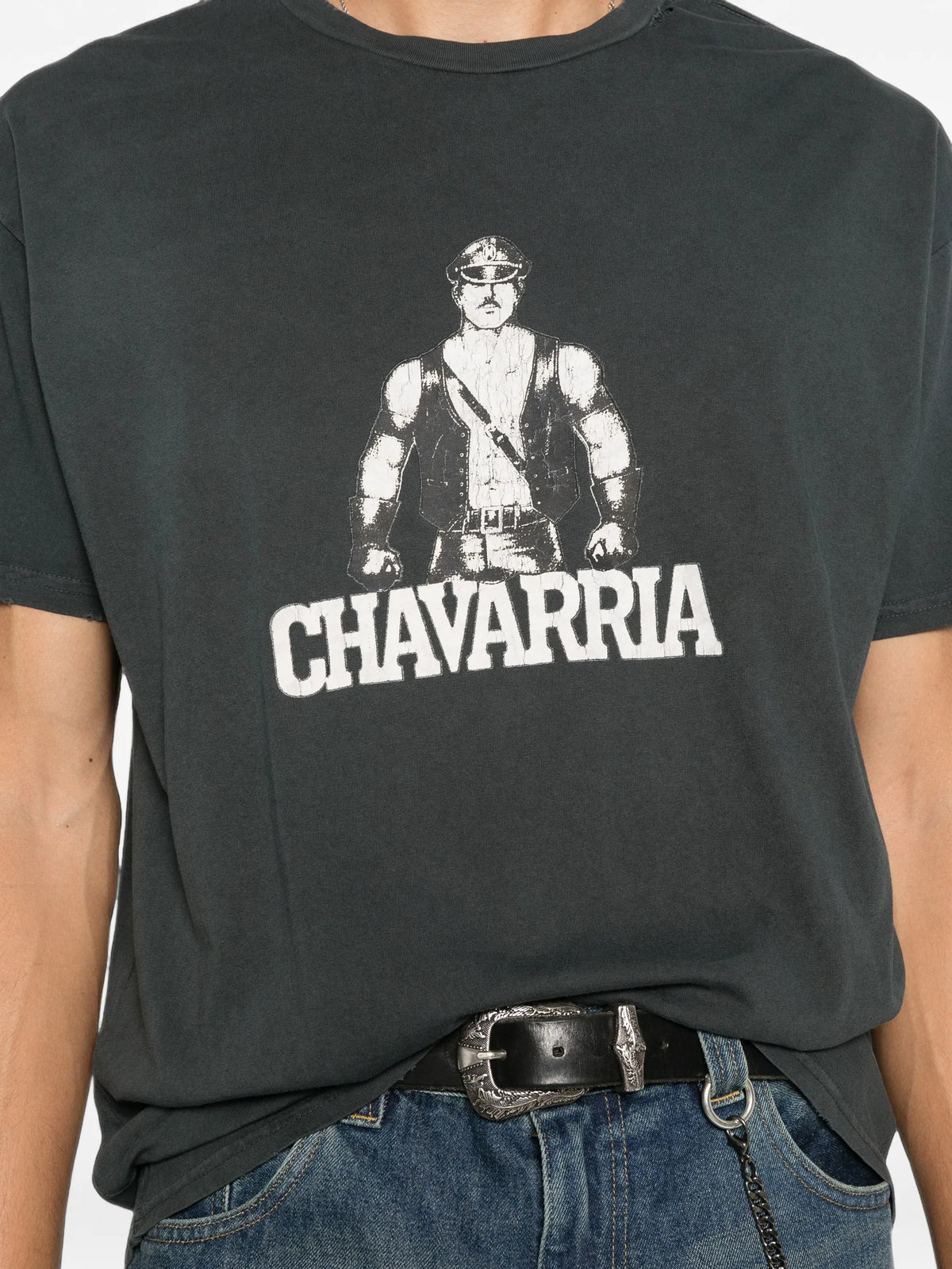 Leather Daddy Easy graphic-print T-shirt