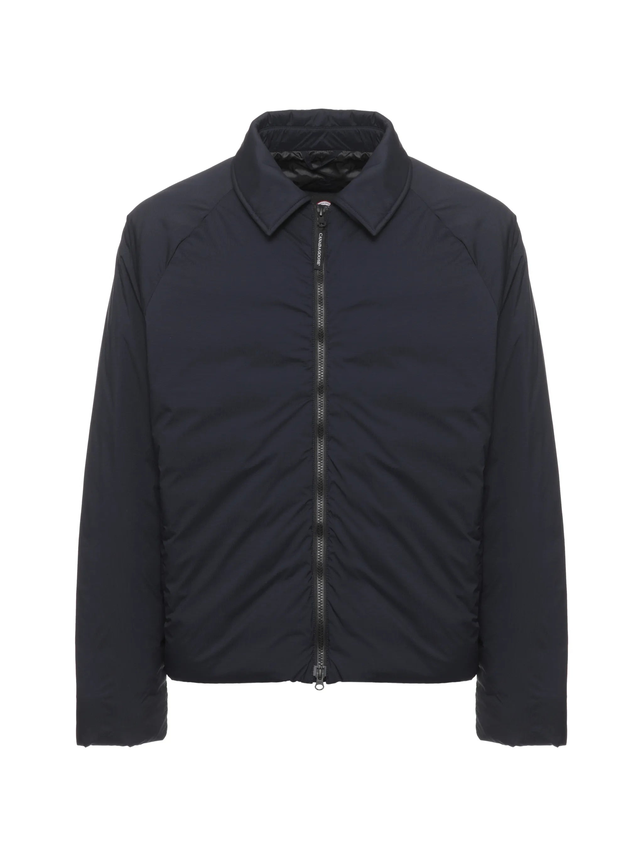 Lodge logo-patch jacket