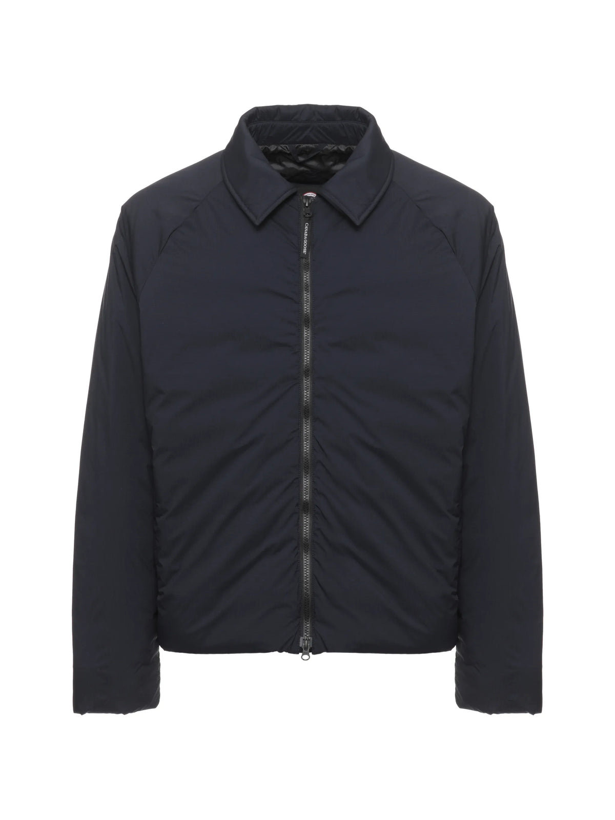 Lodge logo-patch jacket