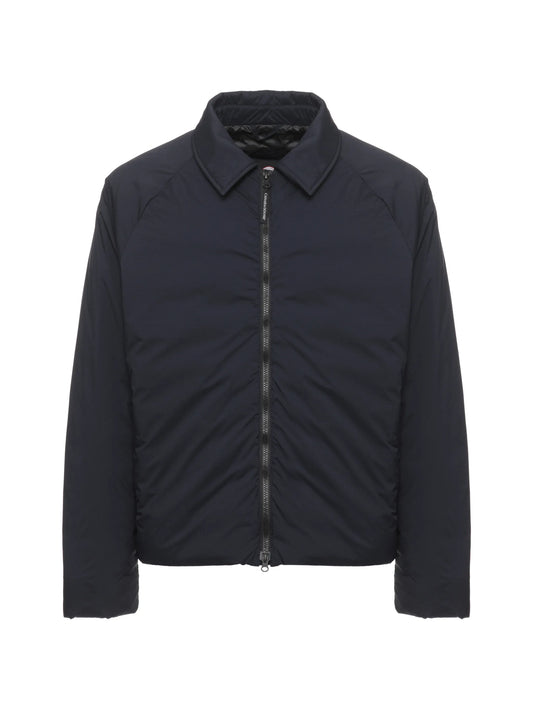 Lodge logo-patch jacket