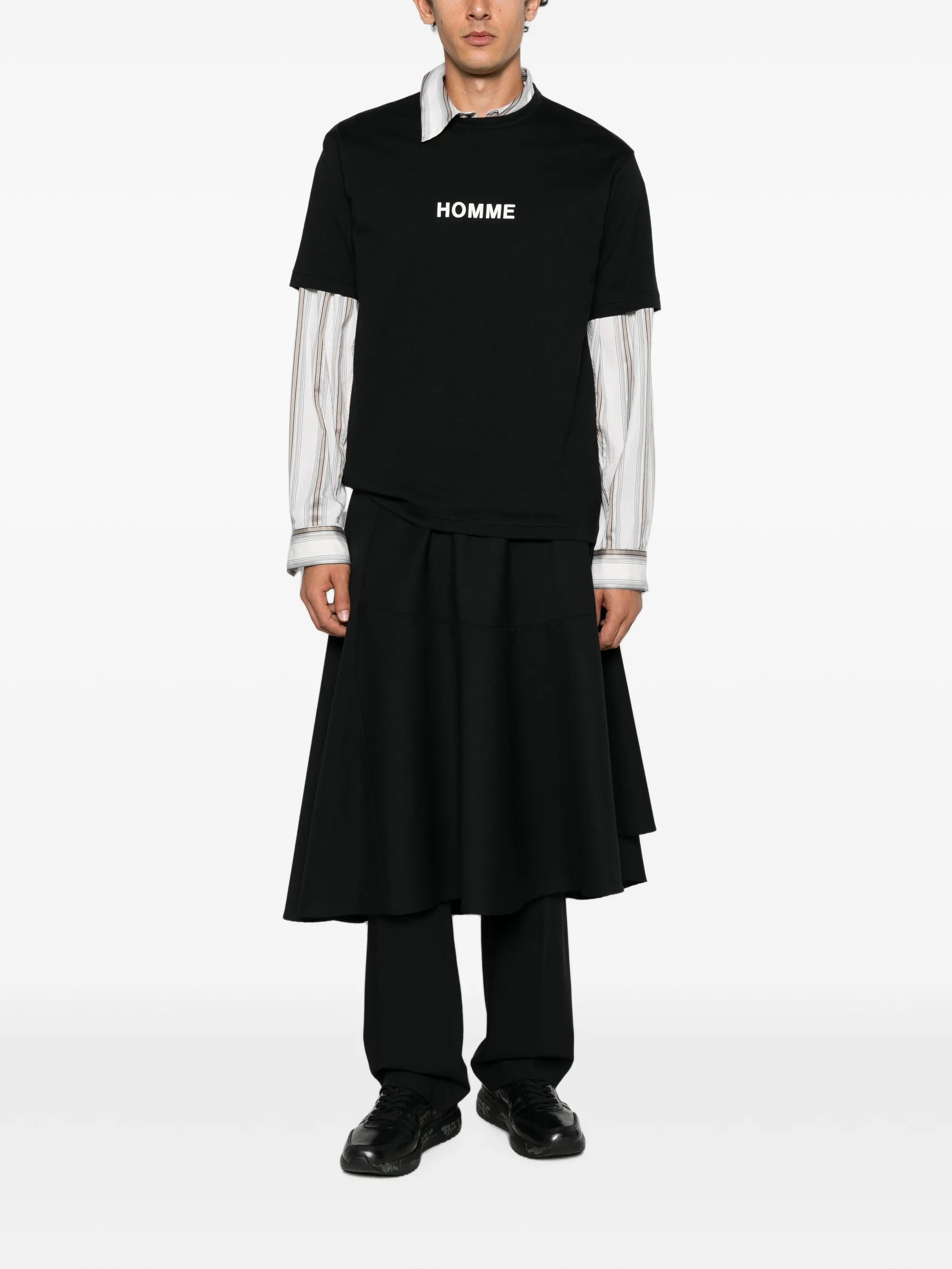 logo-print T-shirt