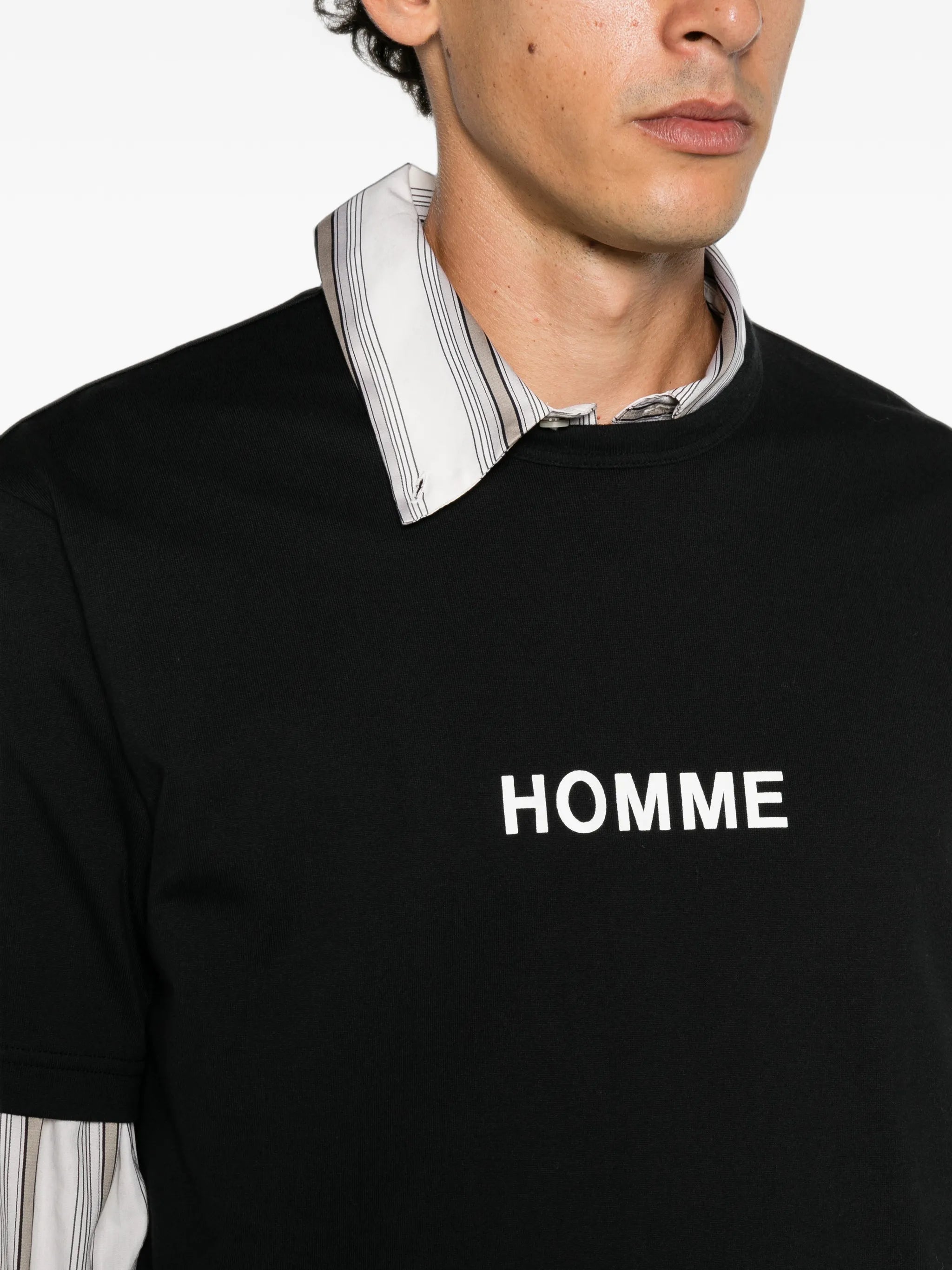 logo-print T-shirt