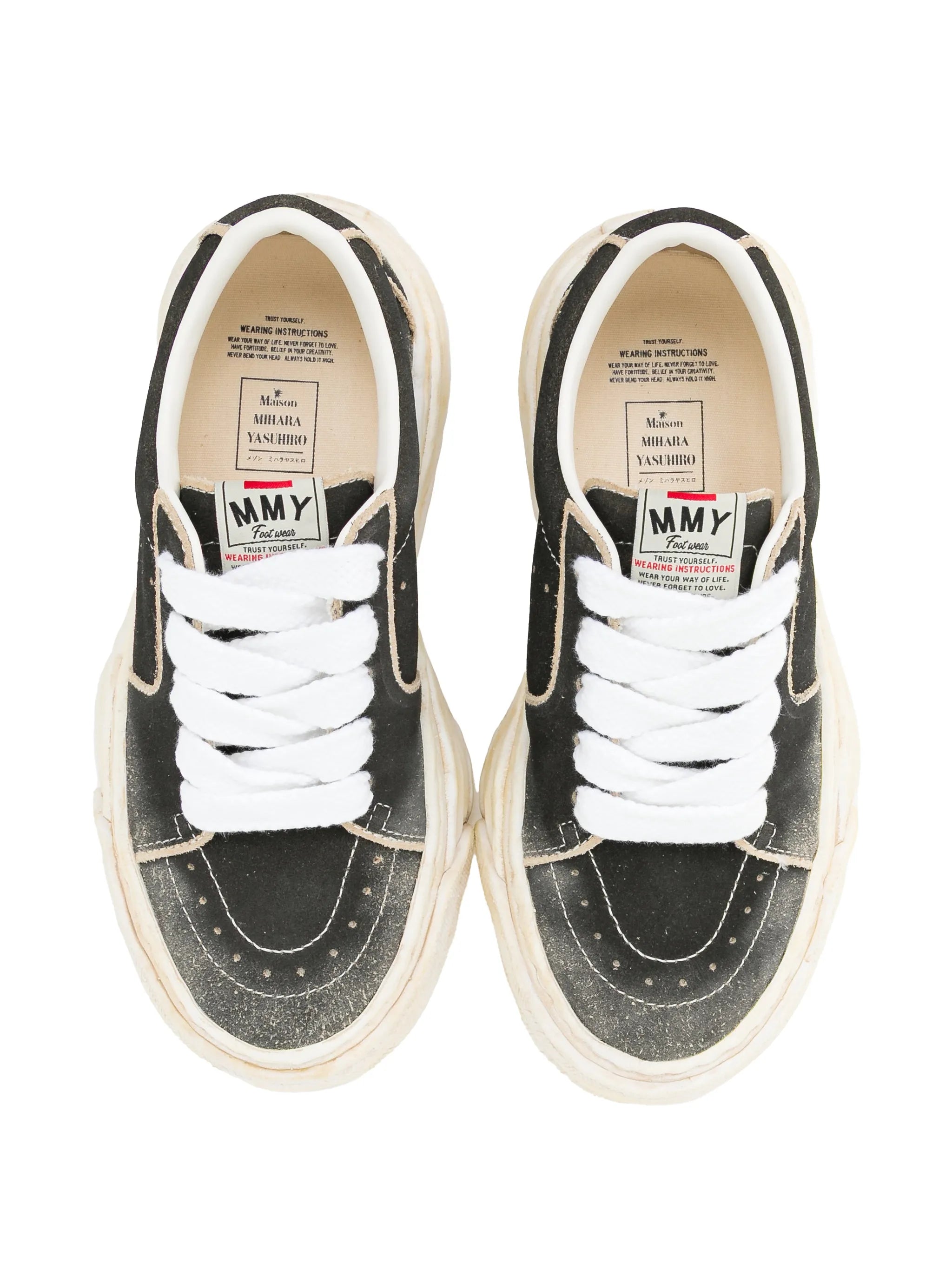 Eric Original Sole overdyed suede low-top sneakers
