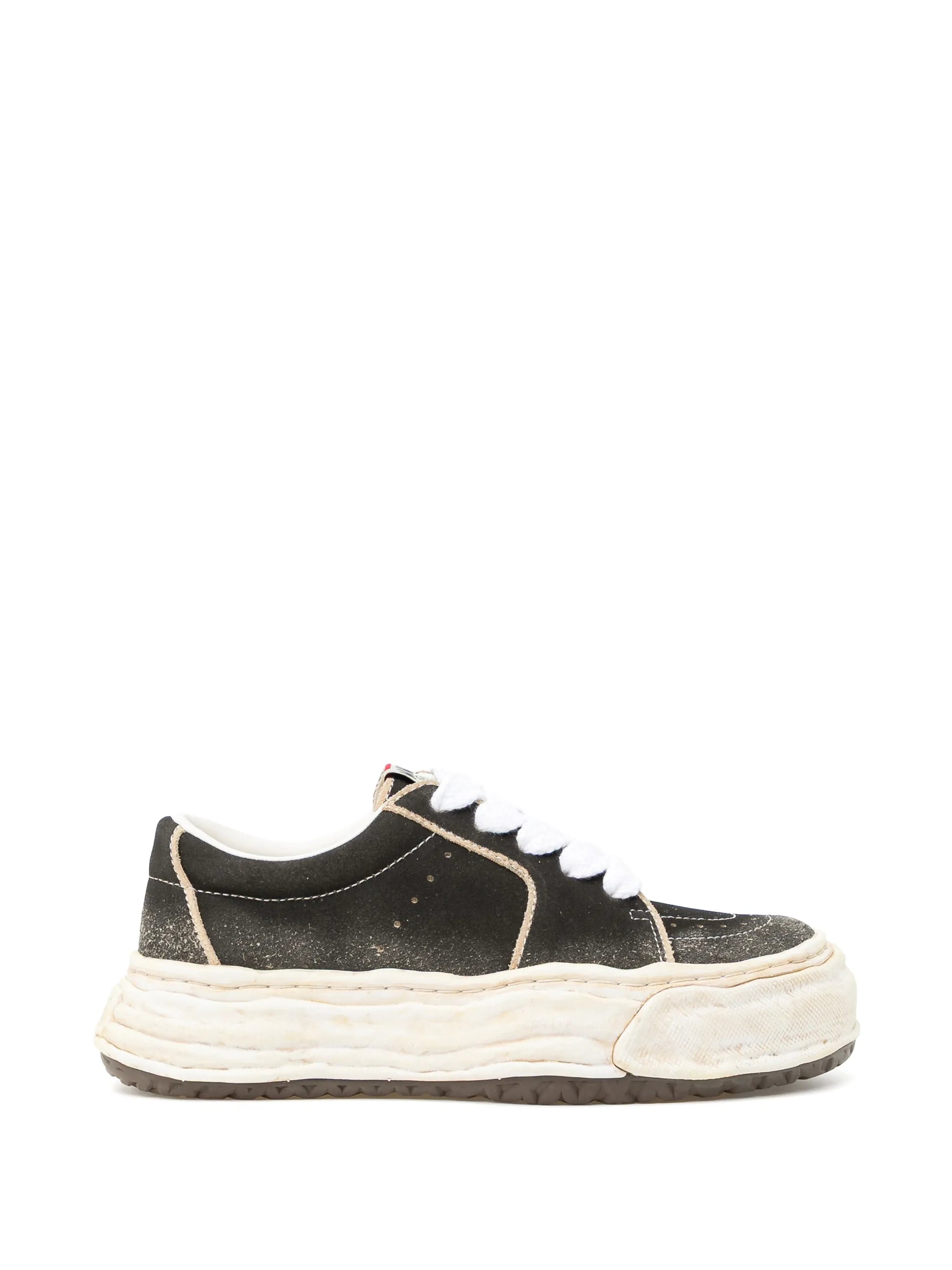 Eric Original Sole overdyed suede low-top sneakers