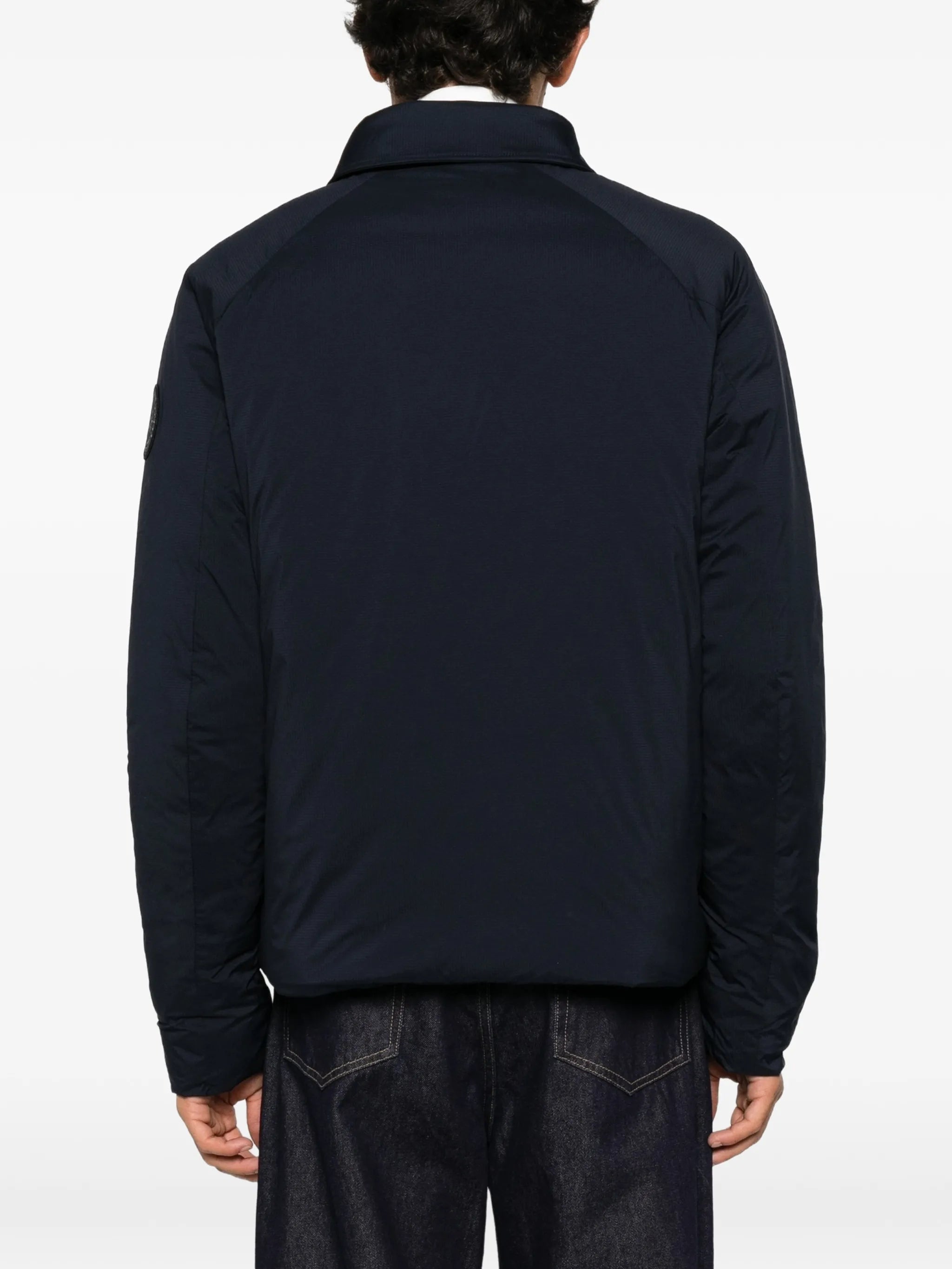 logo-patch raglan-sleeve jacket