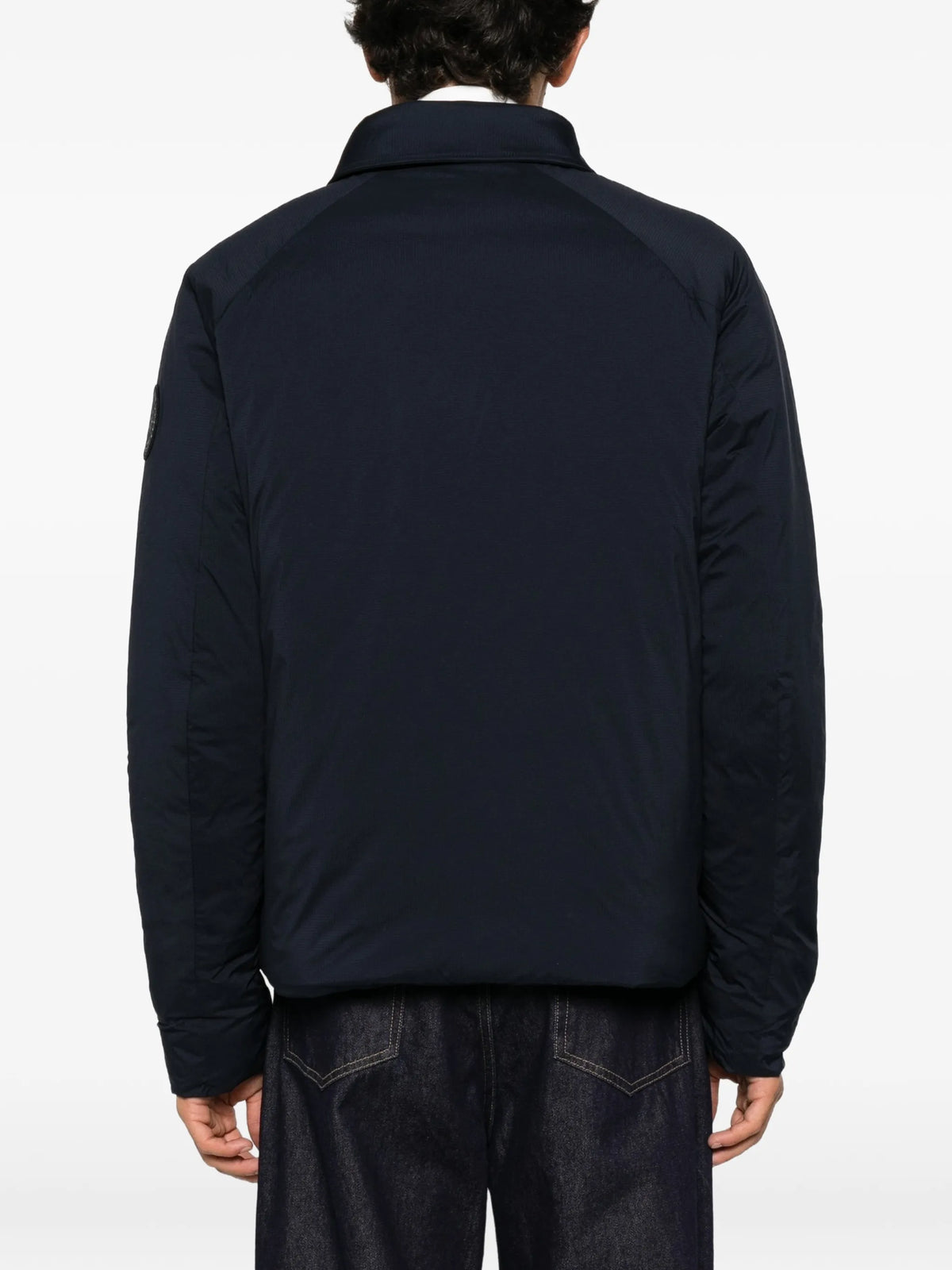 logo-patch raglan-sleeve jacket