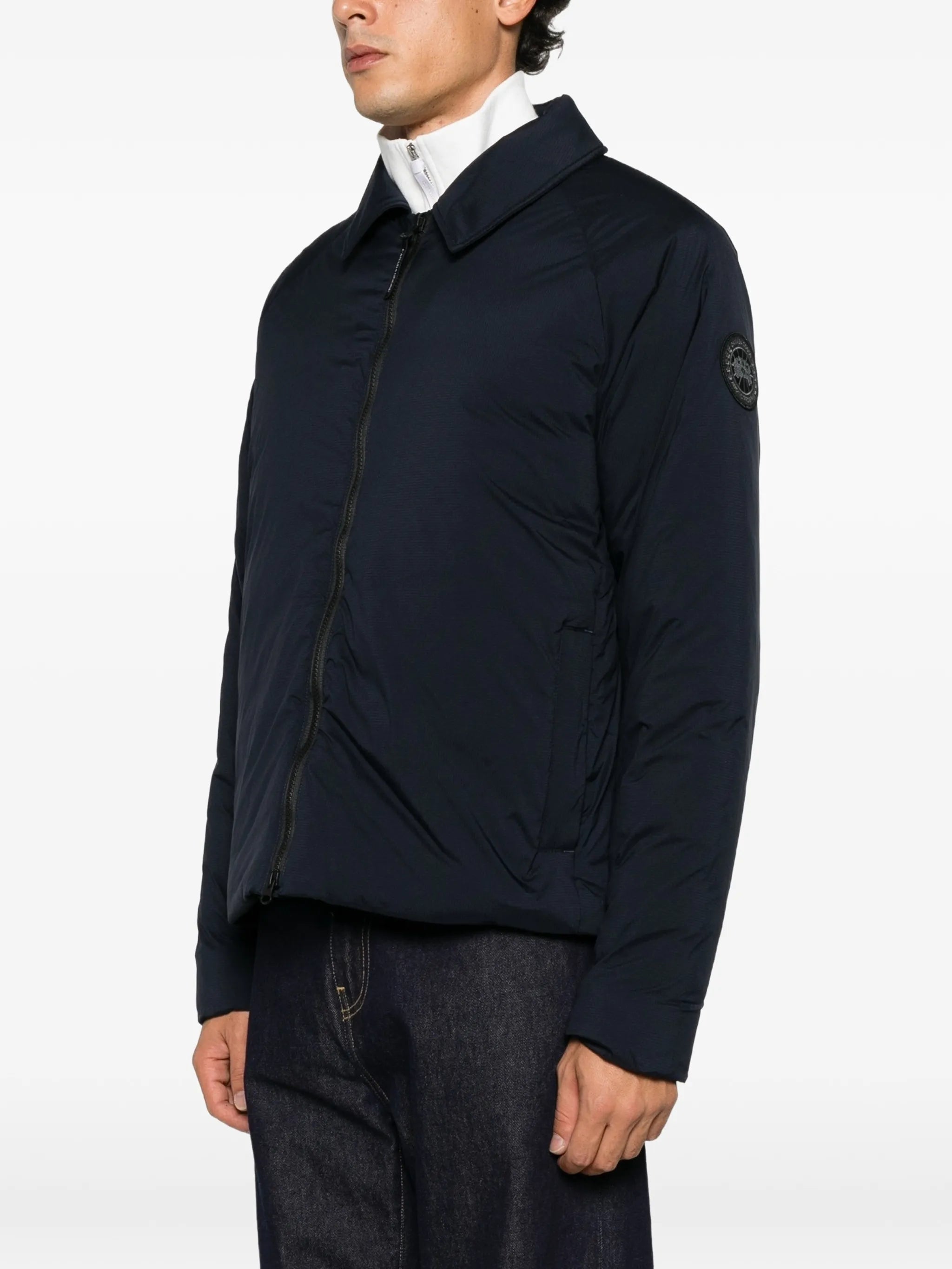 logo-patch raglan-sleeve jacket
