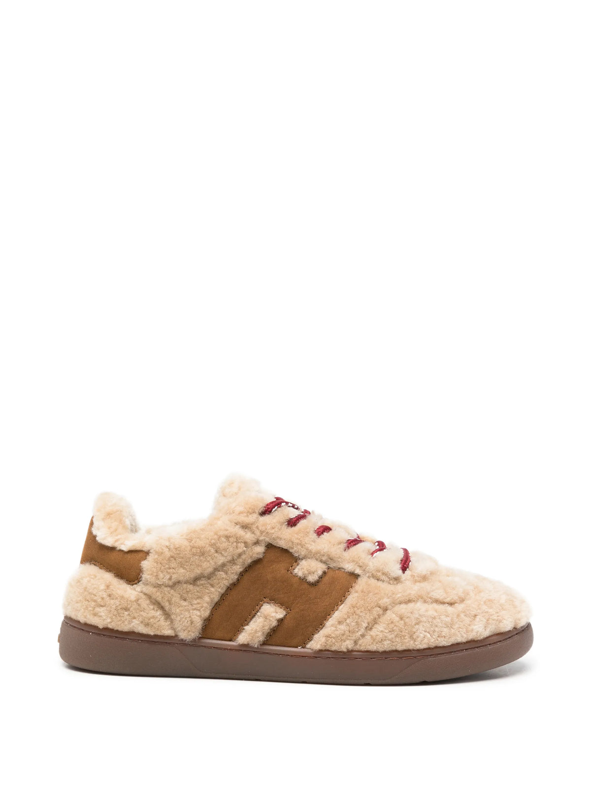 shearling H-logo sneakers