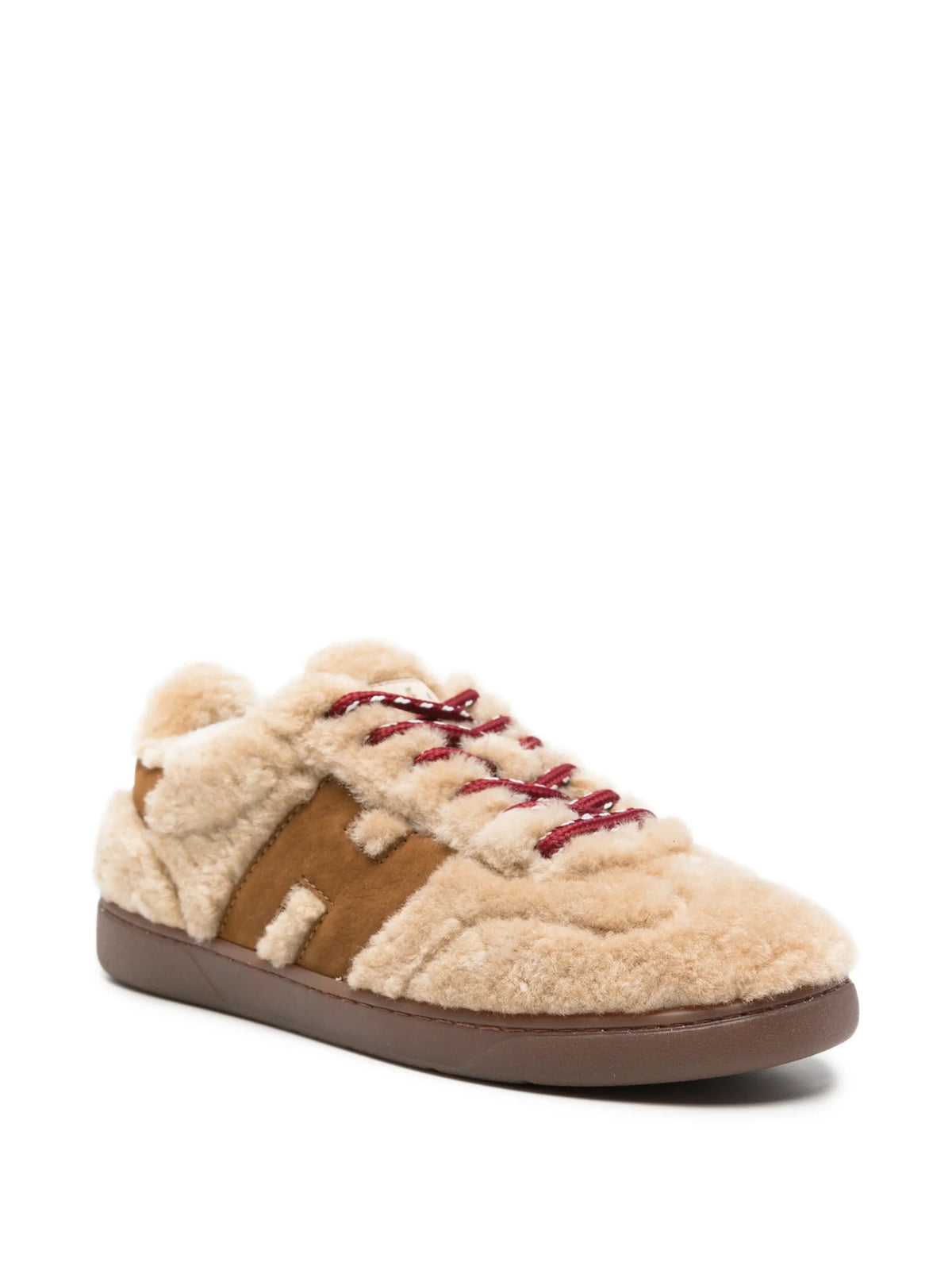 shearling H-logo sneakers