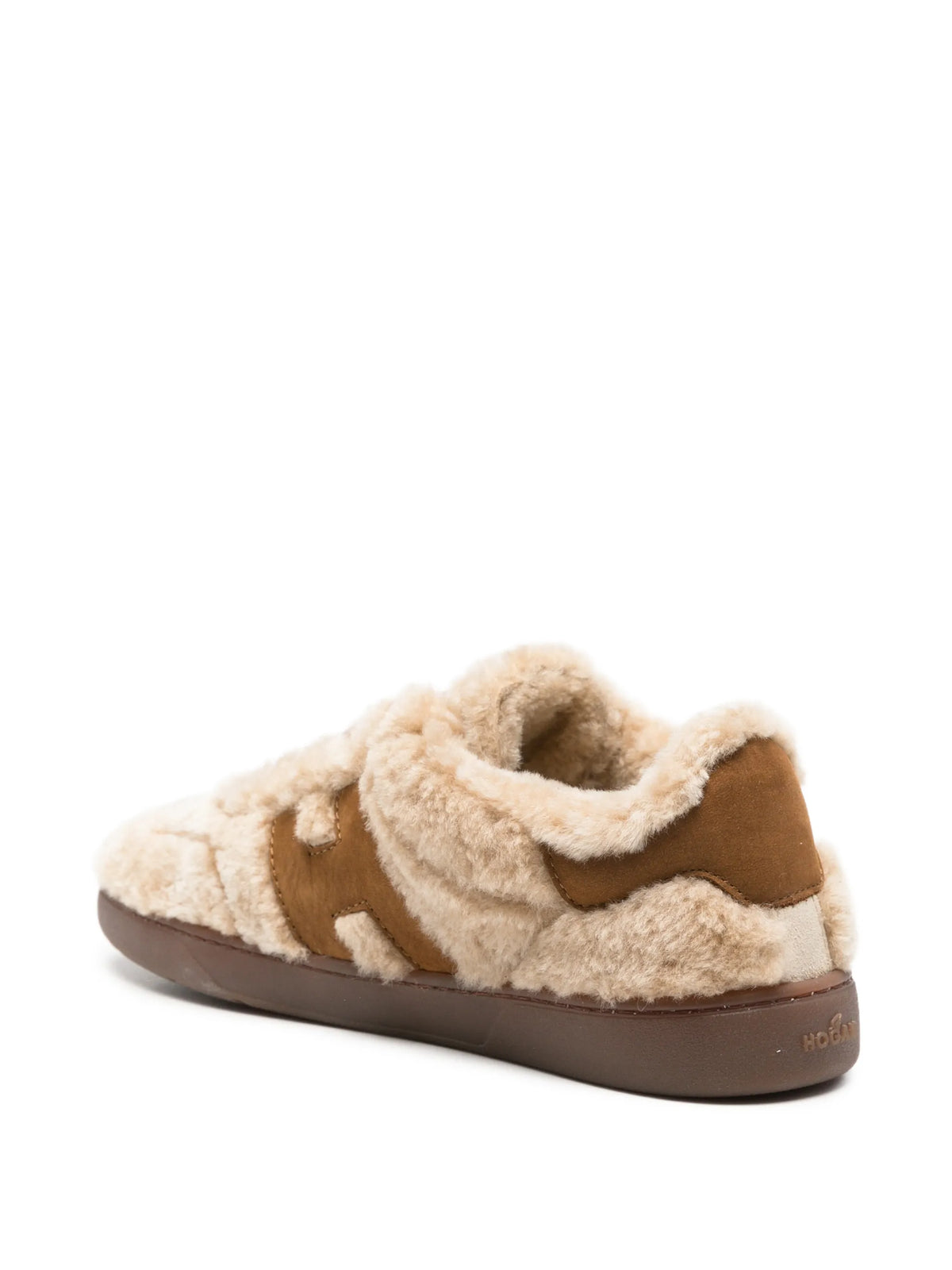 shearling H-logo sneakers