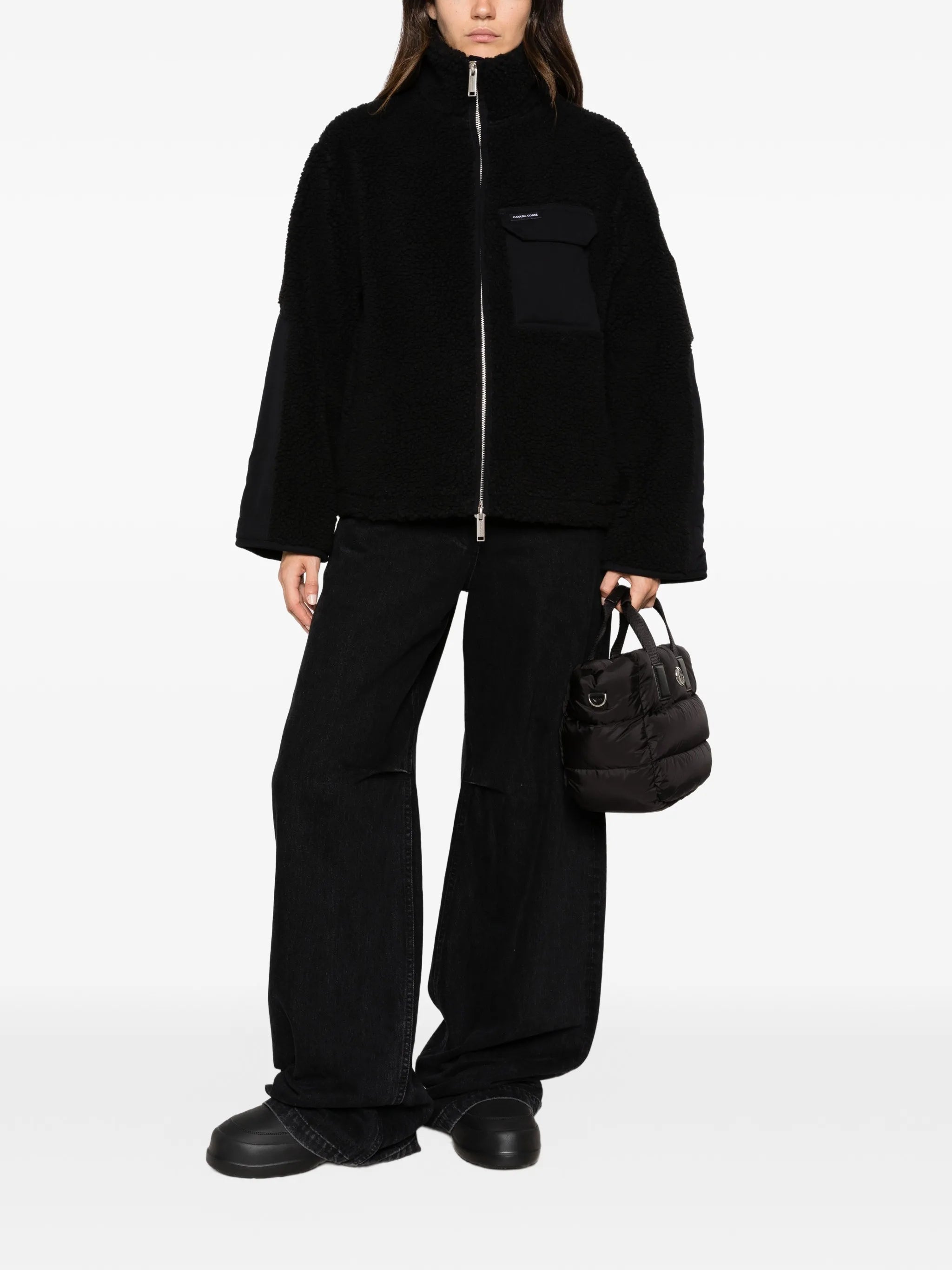 Soren zip-up fleece jacket